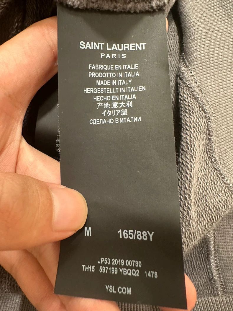 Saint Laurent Paris Saint Laurent Paris Coconut tree retro old hooded sweater Size US M / EU 48-50 / 2 - 4 Thumbnail