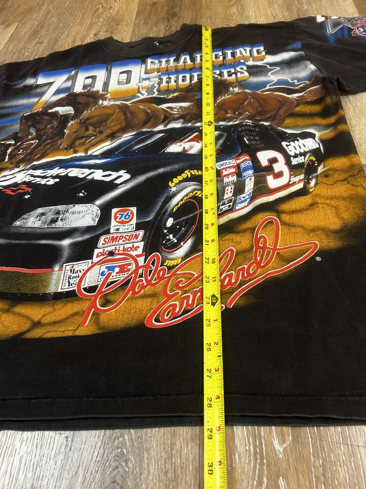 Chase Authentics × NASCAR × Vintage Super sick vintage 90s Dale Earnhardt AOP tee Size US XL / EU 56 / 4 - 9 Thumbnail