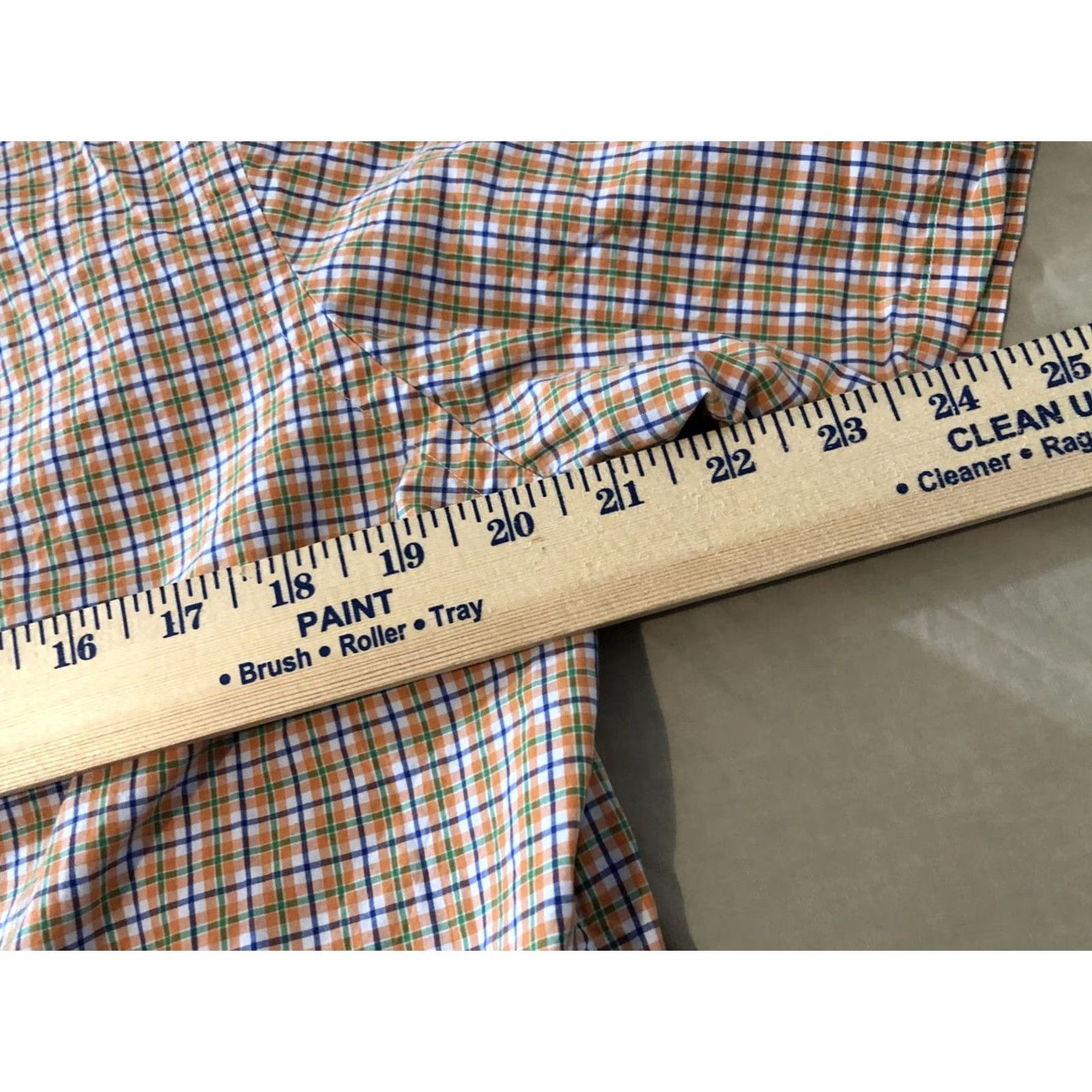 Polo Ralph Lauren Polo Ralph Lauren Shirt Mens Polo Ralph Lauren Dress Shirt M Medium Orange Button Short Sleeve Pink Size 40R - 5 Thumbnail