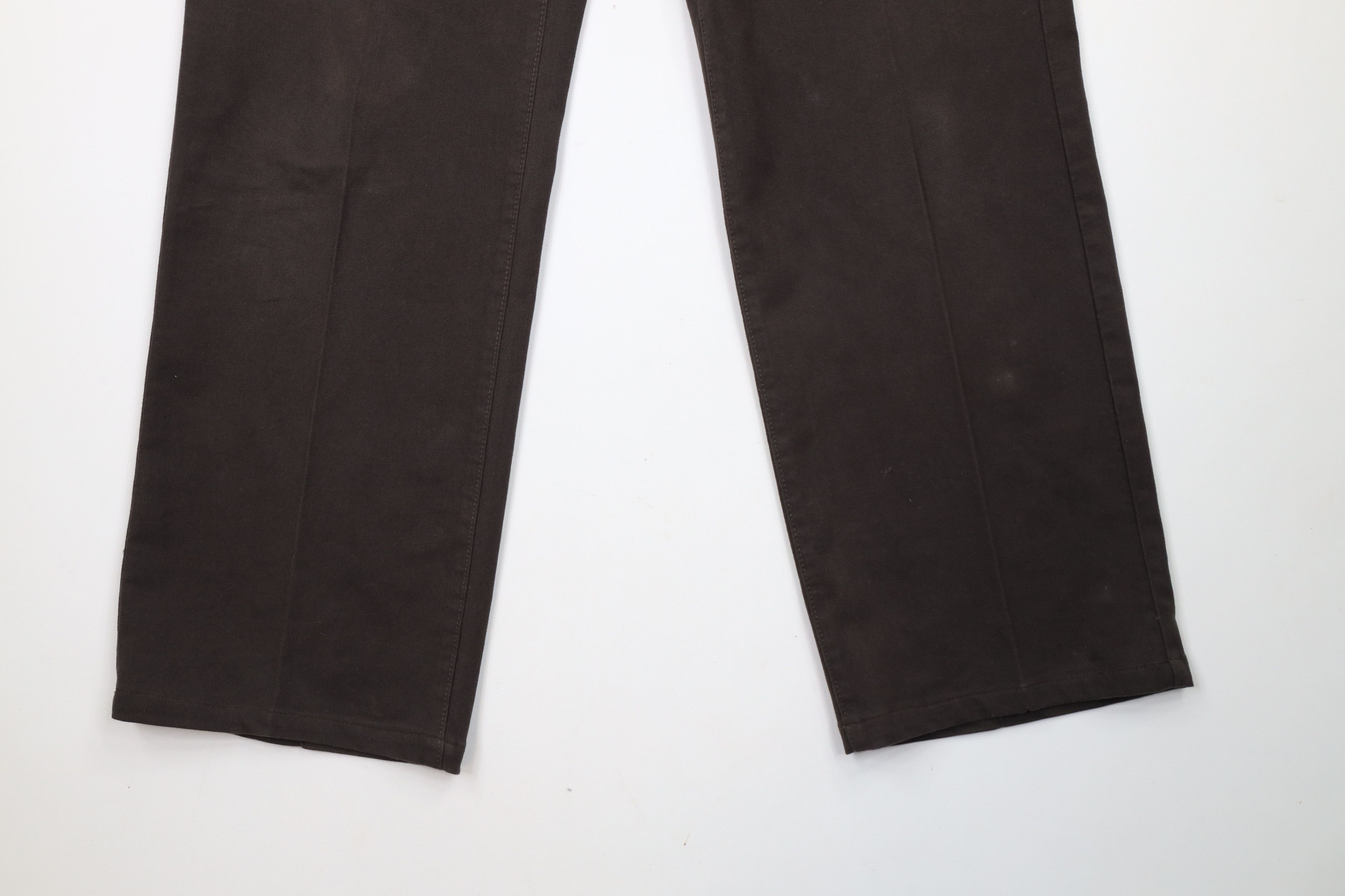 Vintage Vintage Y2K Streetwear Stretch Wide Leg Chino Pants Brown Size US 36 / EU 52 - 4 Thumbnail