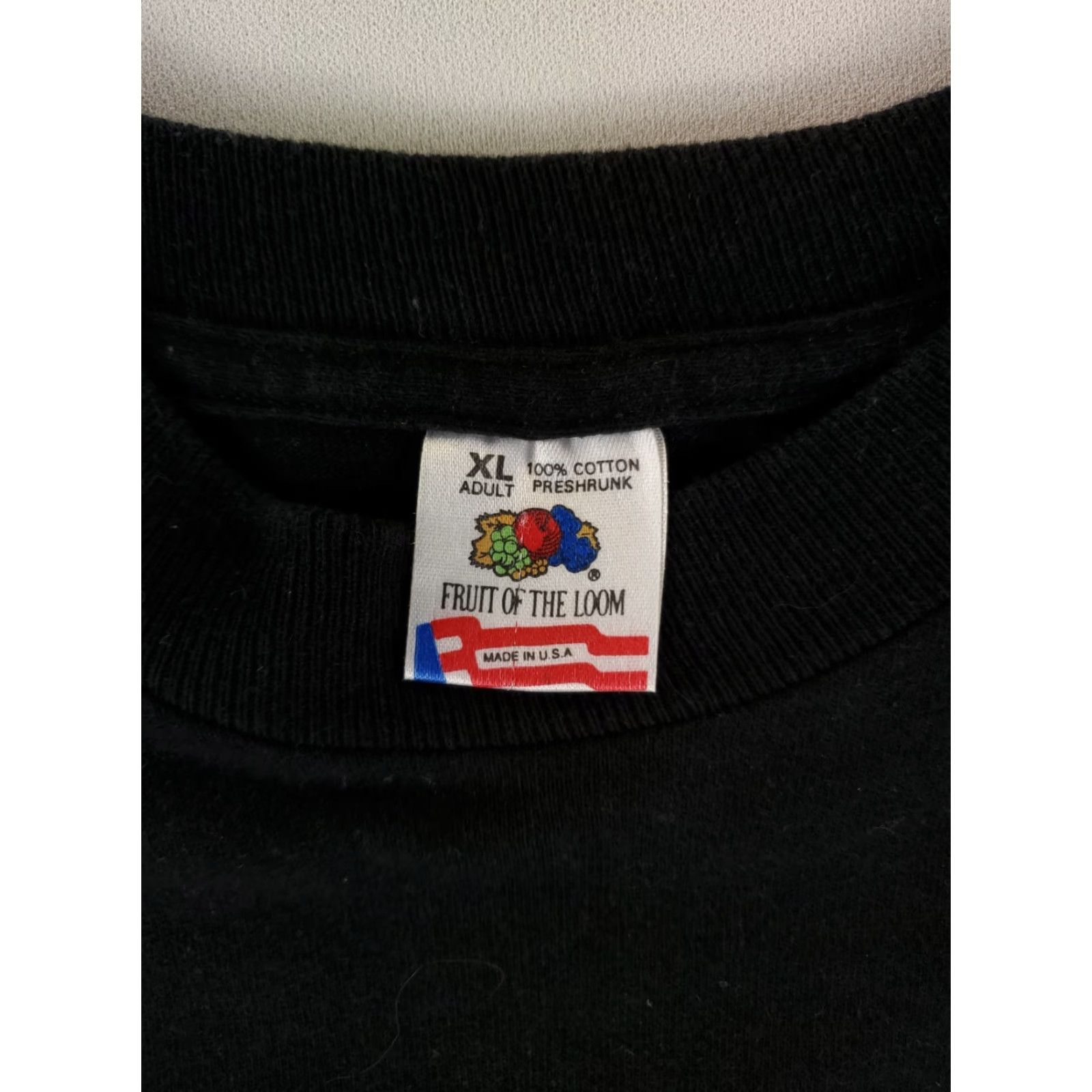 Fruit Of The Loom VINTAGE Jeff Gordon T Shirt 90s AOP Mega Going Going Gone Black Made USA Mens XL Shirt Size US XL / EU 56 / 4 - 2 Thumbnail
