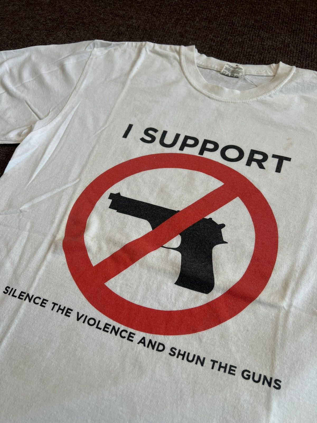 Other I SUPPORT GUN Vintage T-shirt Size US S / EU 44-46 / 1 - 3 Thumbnail