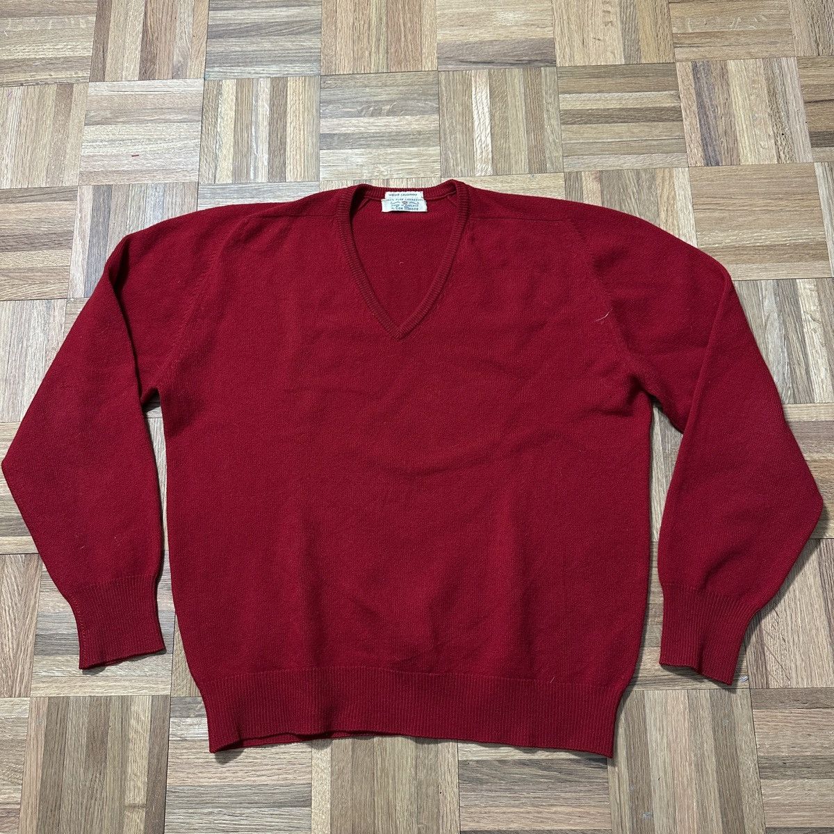 Vintage Vintage Cox Moore lambswool sweater Size US L / EU 52-54 / 3 - 1 Thumbnail