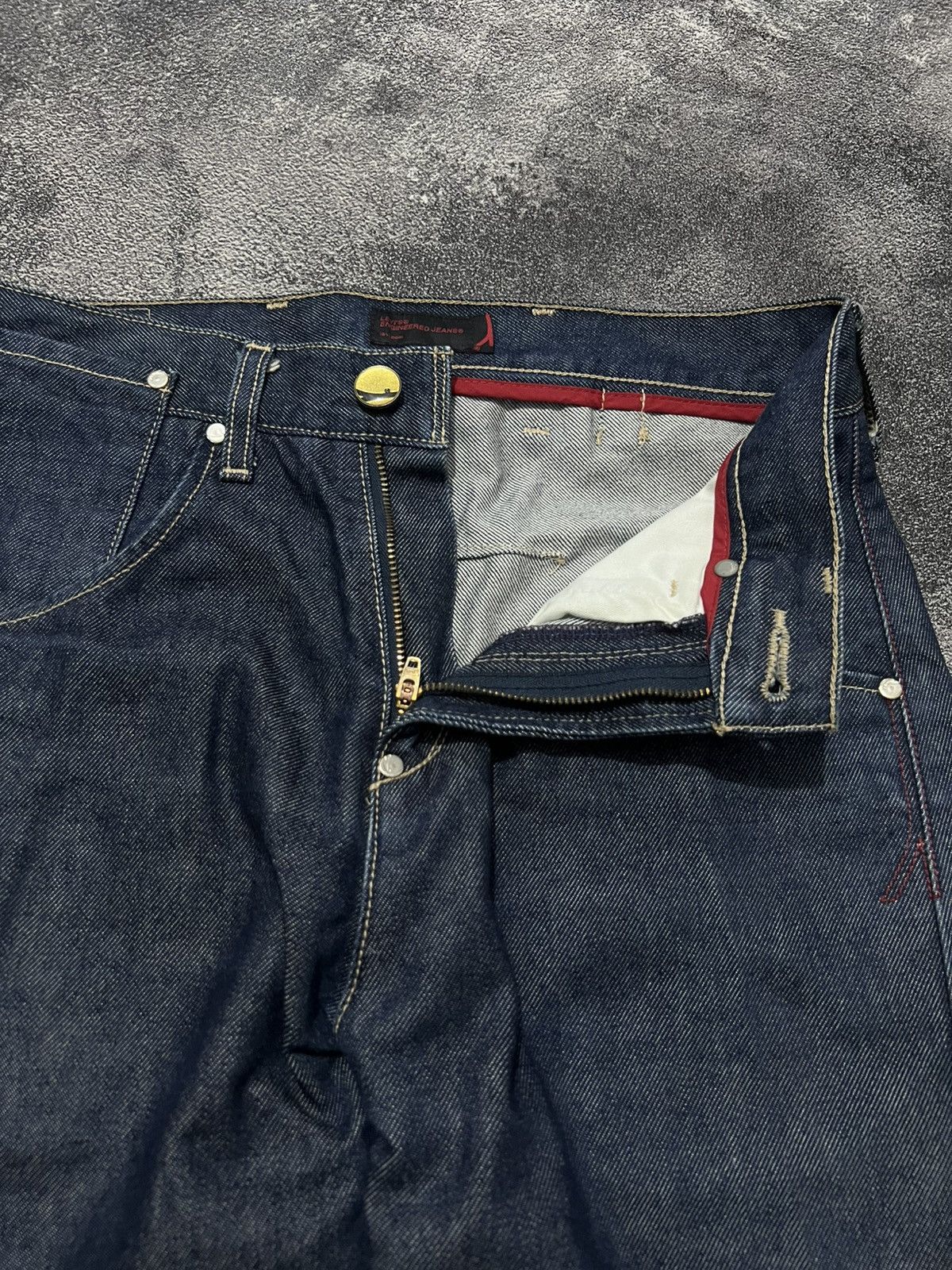 Levi's Vintage Clothing Levis Engineered Buckle Back Twisted Jeans Size US 29 - 8 Thumbnail