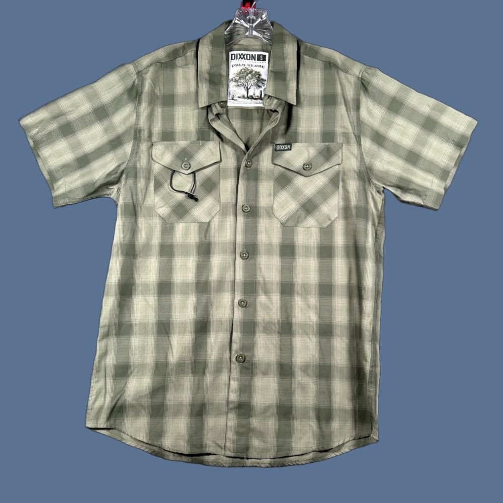 Vintage Nike Shirt Mens S Green Plaid Palo Verde Short Sleeve Button Down Size US S / EU 44-46 / 1 - 1 Thumbnail