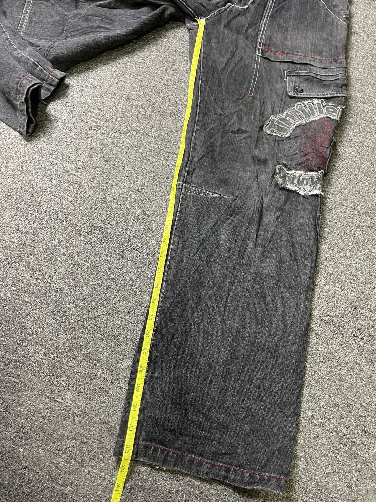 If Six Was Nine × Japanese Brand × Le Grande Bleu (L.G.B.) THRILLERdnm x Optimal Design Cargo Pants (92) Size US 30 / EU 46 - 9 Thumbnail