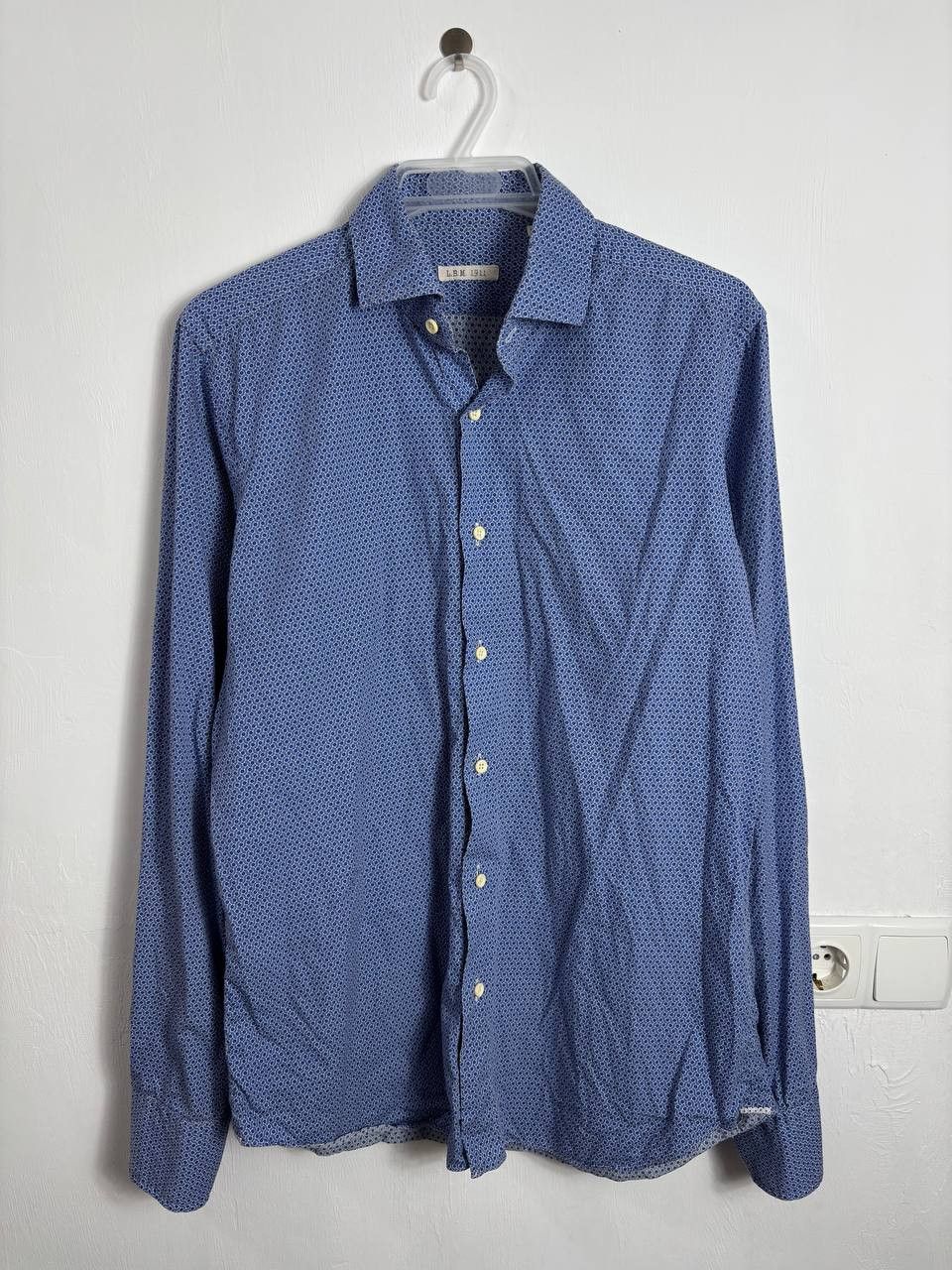 L.B.M. 1911 RRP 190$ / L.B.M. 1911 Supercotone Print in Peas sz 15⅓ (39) Size US M / EU 48-50 / 2 - 1 Thumbnail