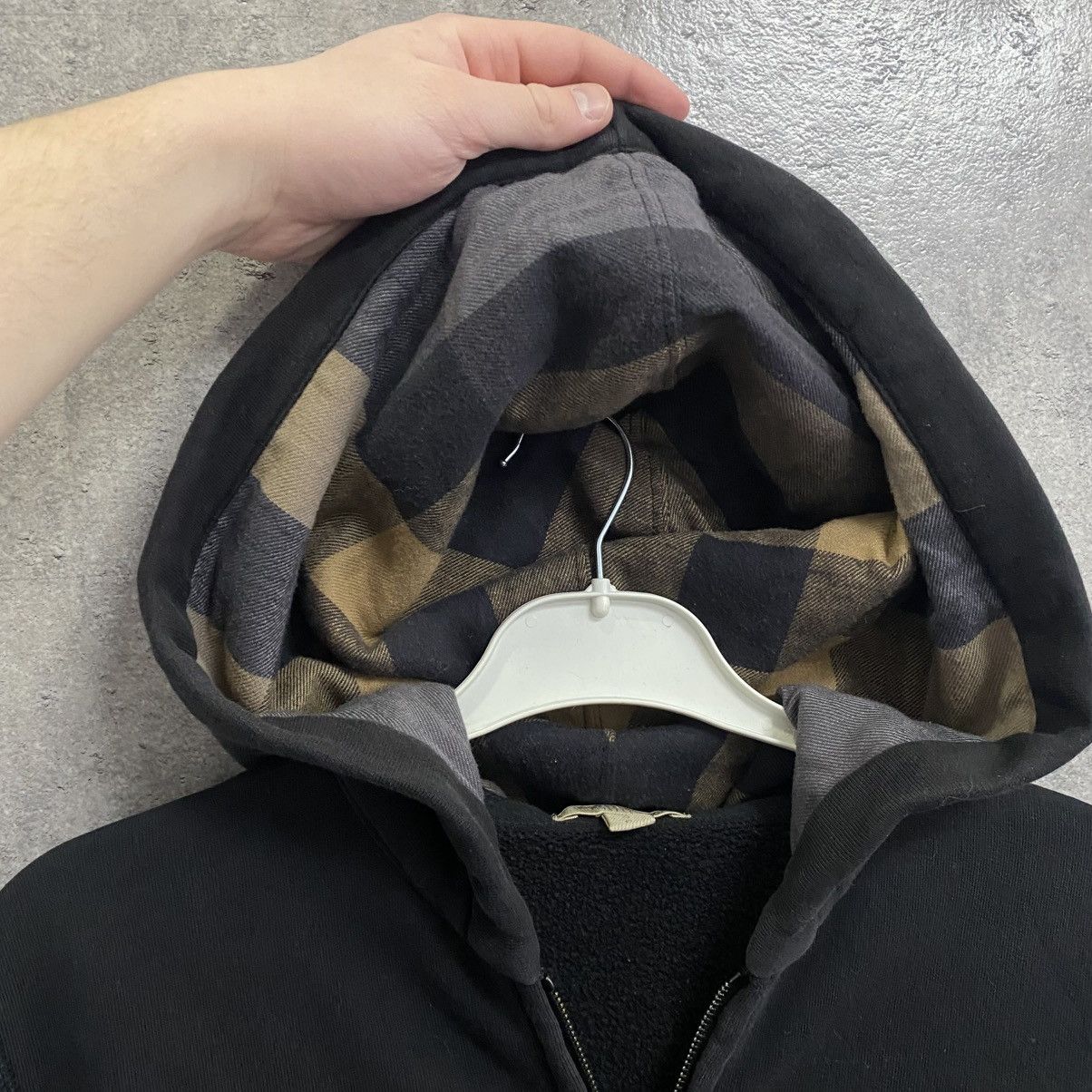 Burberry Vintage Burberry Brit Zip Hoodie Size US S / EU 44-46 / 1 - 8 Thumbnail