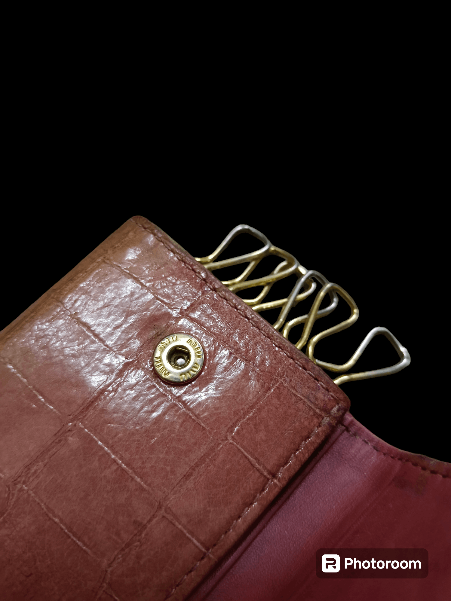 Miu Miu MIU MIU SICK KEY HOLDER 🐊 LEATHER Size ONE SIZE - 5 Thumbnail