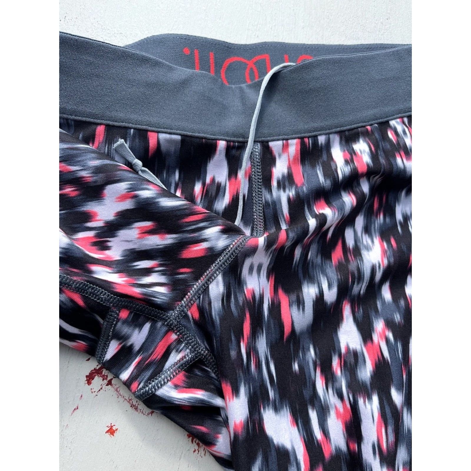 Nike Nike Women's Bottoms Multicolor Colorblock M Stretch Active Leggings Pull-On Gym II Size 32" / US 10 / IT 46 - 7 Thumbnail