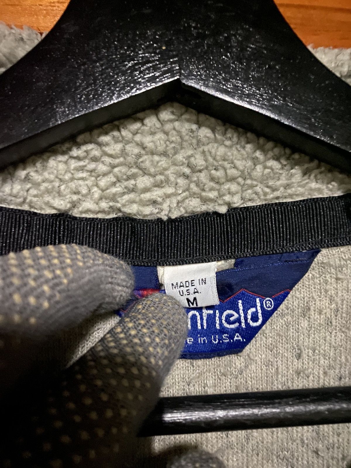 Penfield Vintage Penfield USA Sherpa Fleece Pullover – Gray Half-Zip Size US M / EU 48-50 / 2 - 7 Thumbnail