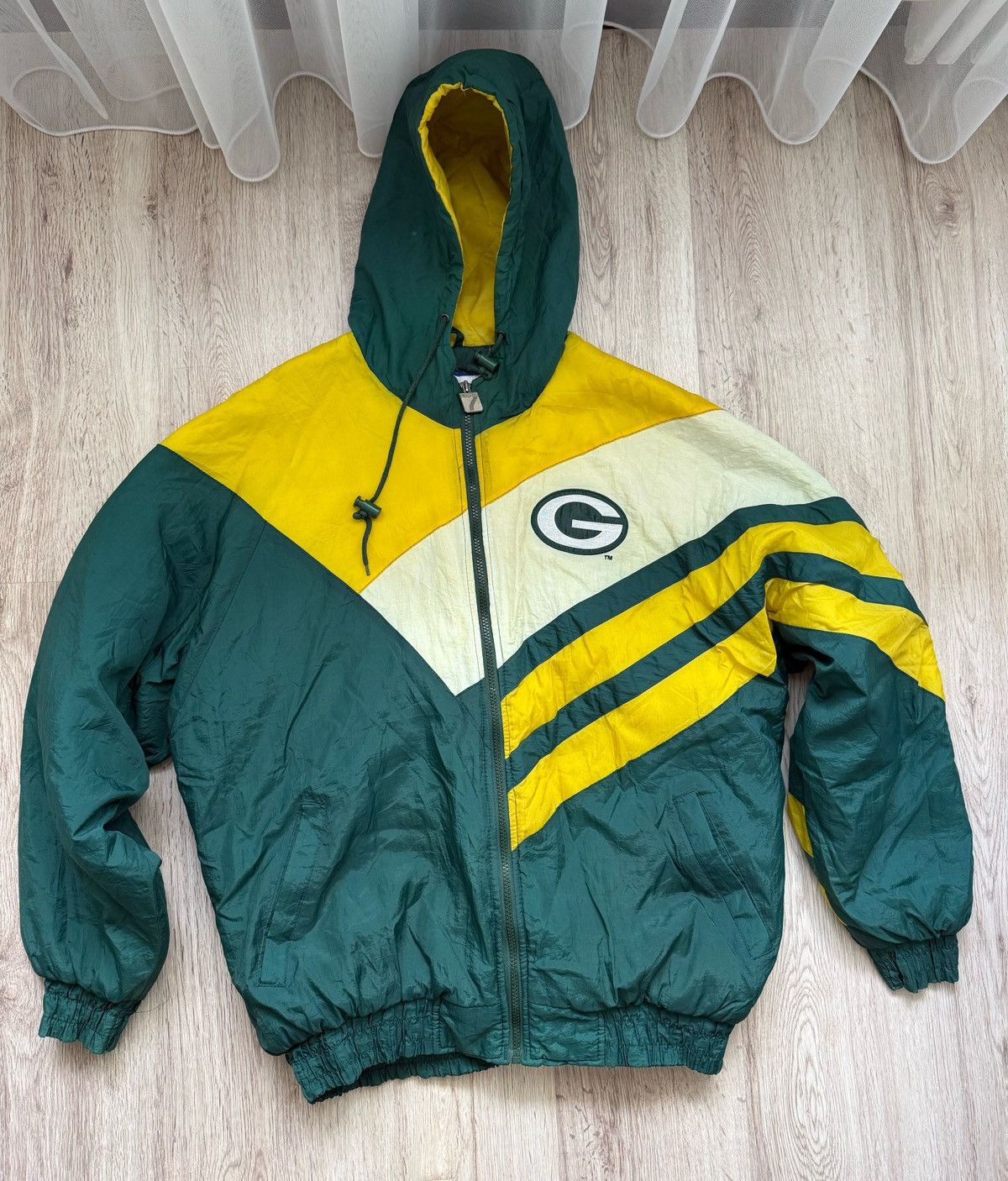 Logo 7 Vintage 1990s Green Bay Packers NFL Game Day Logo Athletic Size US M / EU 48-50 / 2 - 1 Thumbnail