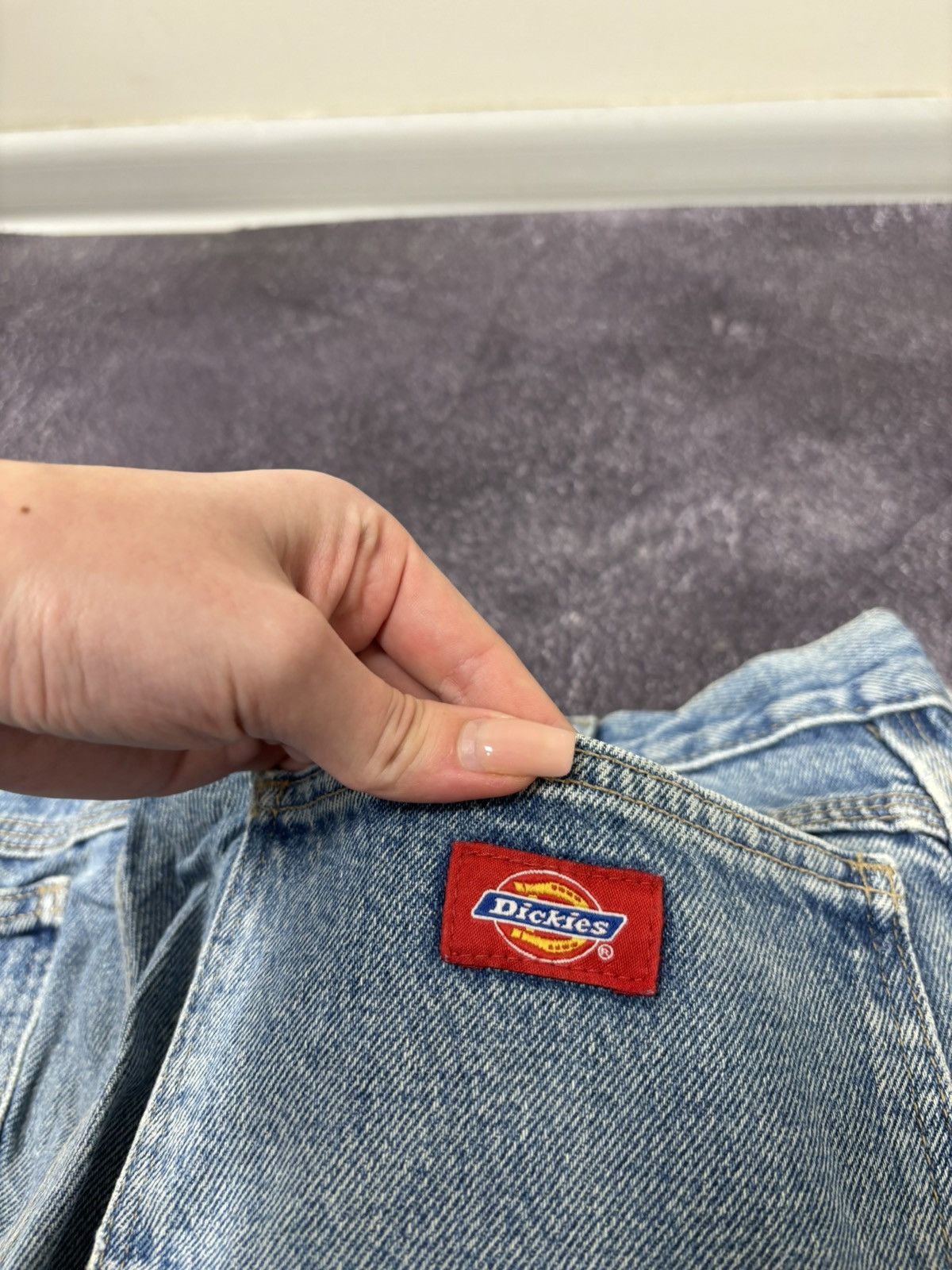 Dickies Vintage Dickies Y2K American Faded Blue Denim Jeans Size US 34 / EU 50 - 7 Thumbnail