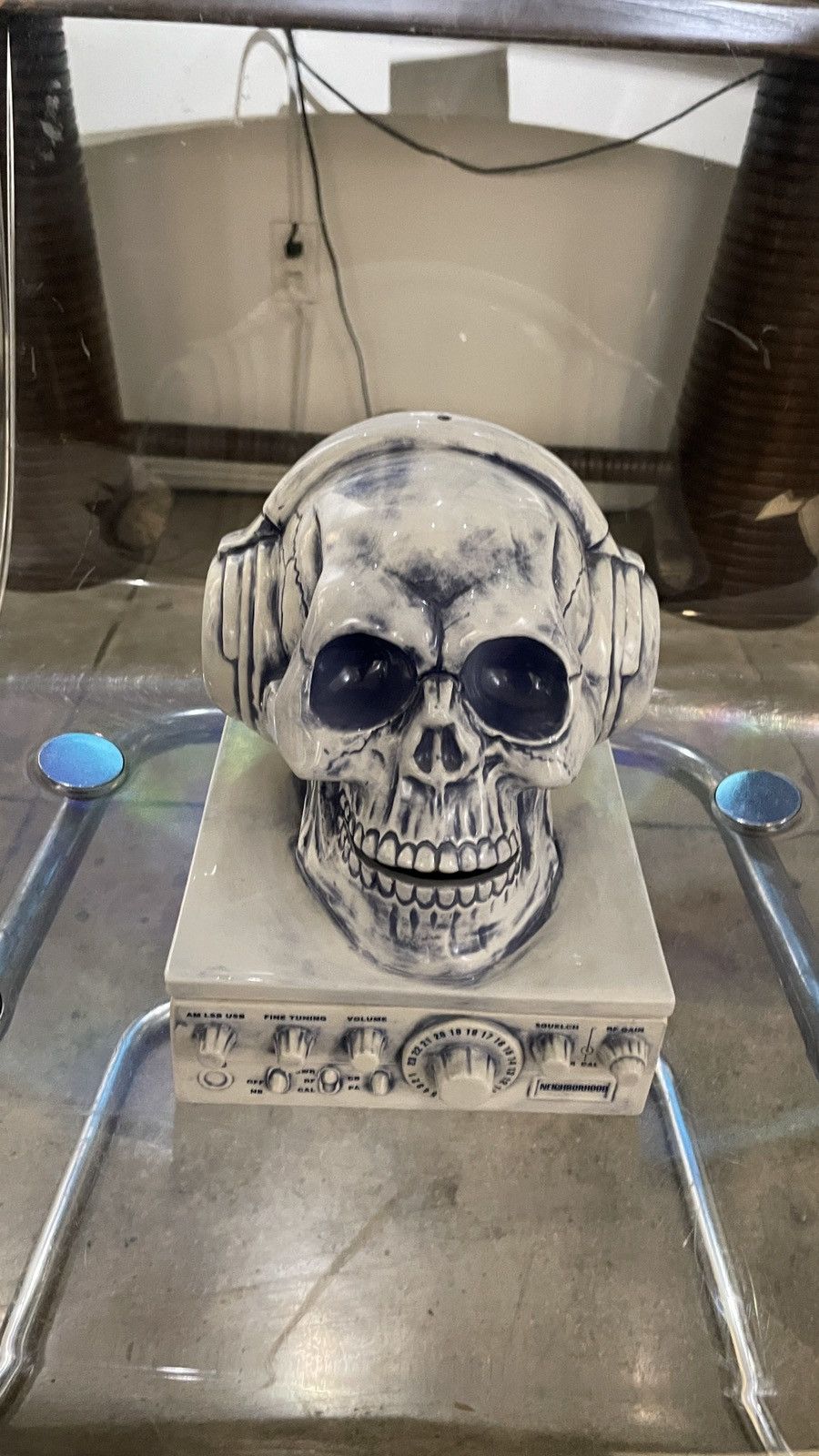 Neighborhood NEIGHBORHOOD CE “Handle With Care” Skull Incense Chamber Size ONE SIZE - 1 Thumbnail