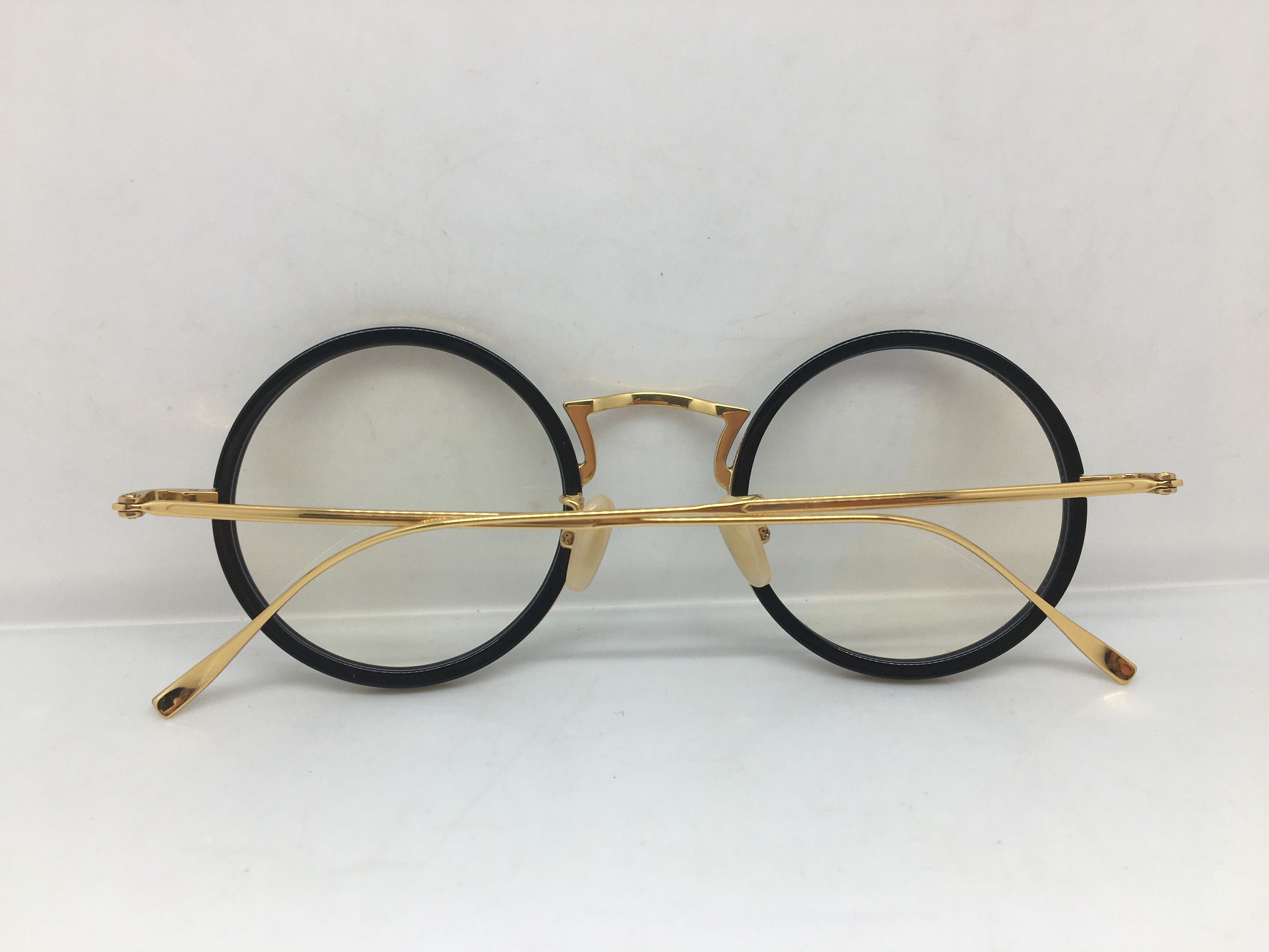 Other Gold Round Eyeglasses Frame GATSBY ARISTOCRAT Size ONE SIZE - 7 Thumbnail