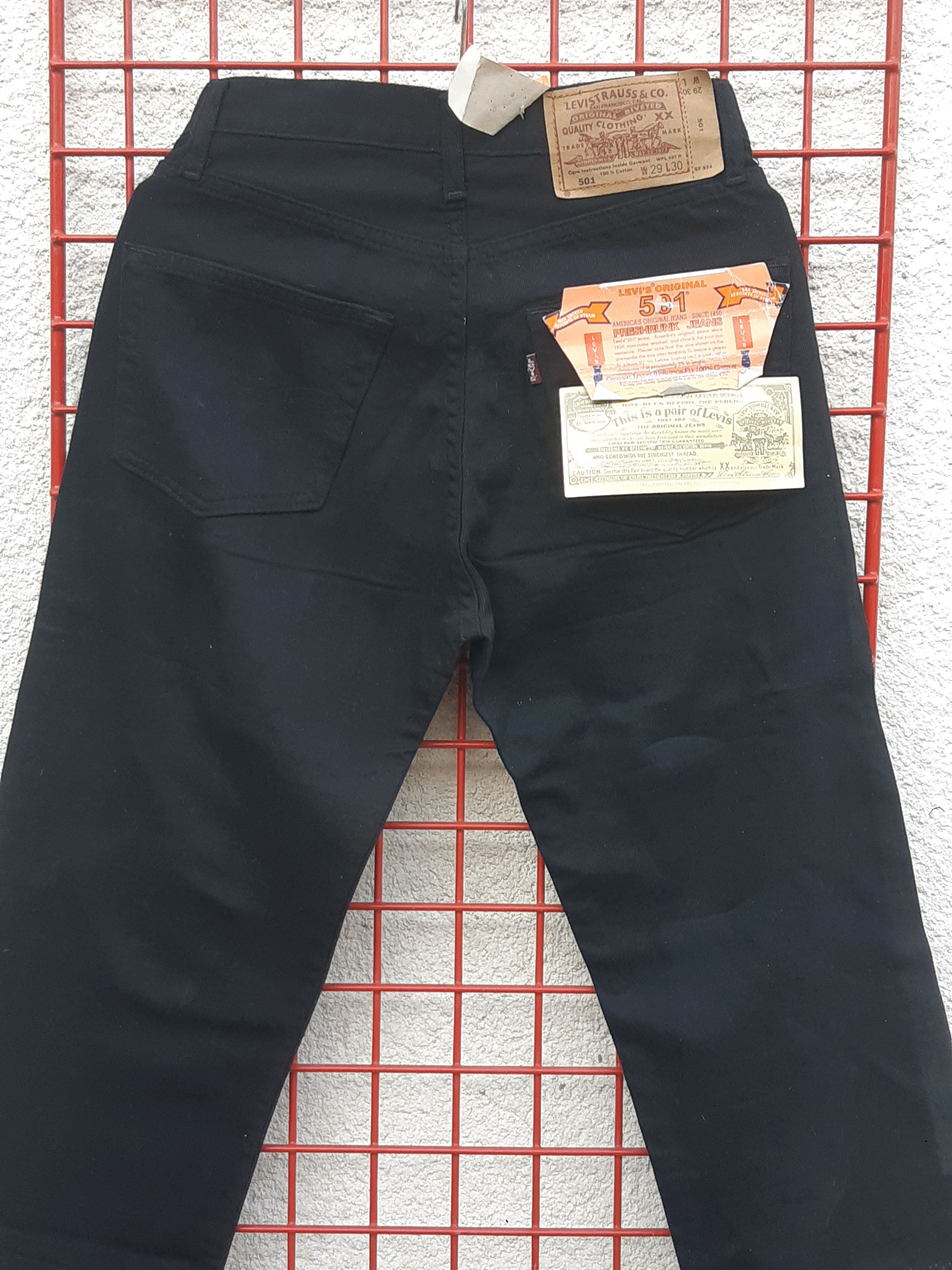 Levi's Vintage 90s LEVIS 501 Original Fit USA size W29/L36 NWT Size 29" - 3 Thumbnail