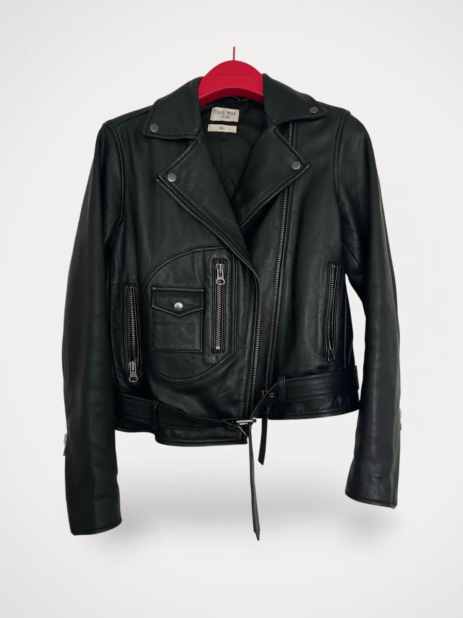 Tiger of Sweden Tiger of Sweden Leather Jacket Size S / US 4 / IT 40 - 1 Thumbnail