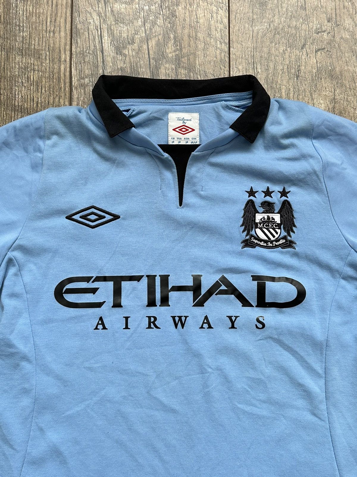 2012/13 Umbro Manchester City FC Home Soccer Jersey