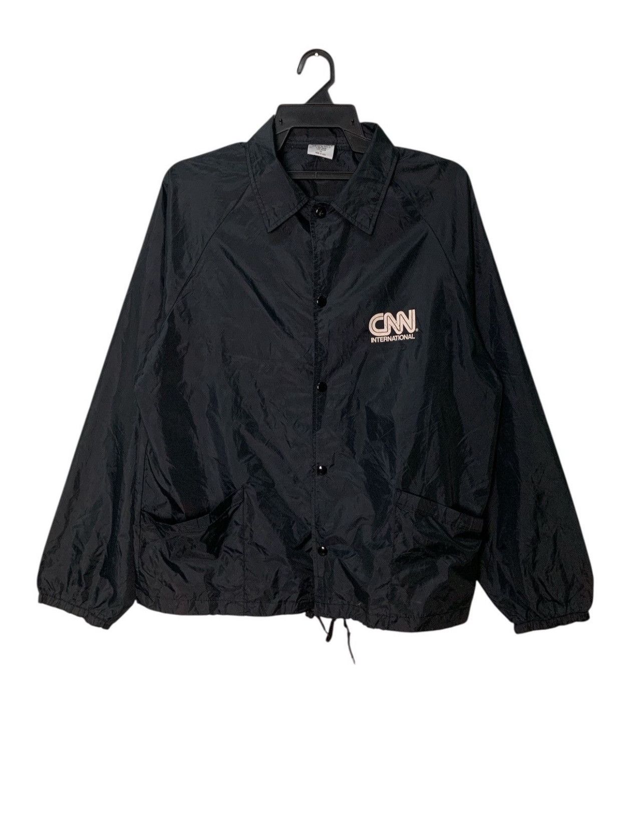 Other Rare Design Vintage CNN International Button Up Windbreaker Size US M / EU 48-50 / 2 - 2 Thumbnail