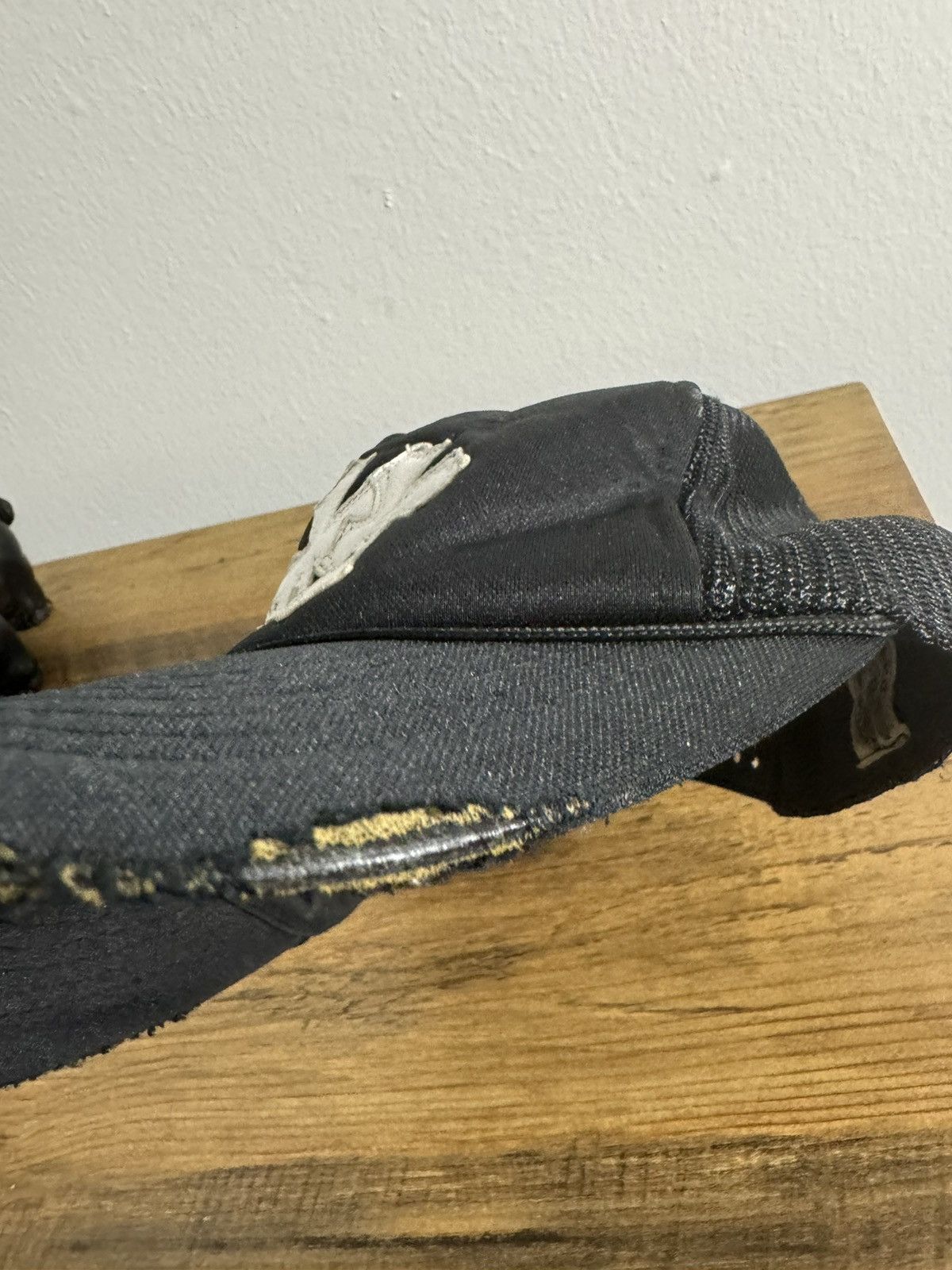 Chrome Hearts 90s Triple Cross Patch Trucker Hat Size ONE SIZE - 7 Thumbnail