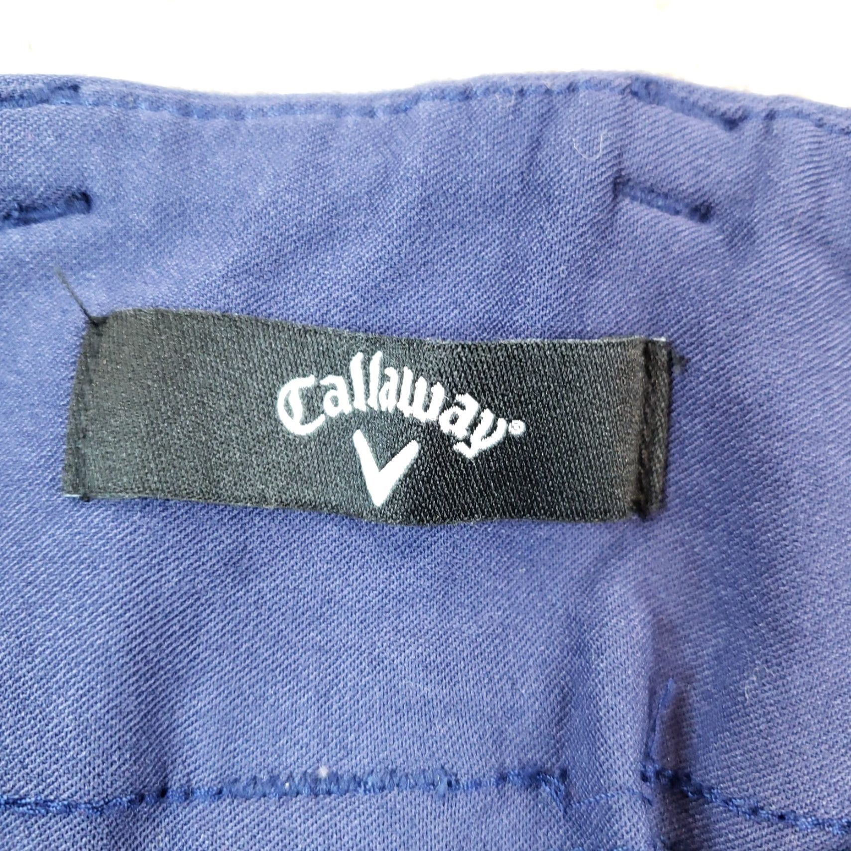 Callaway Callaway Chino Pants Womens Blue 31x29 Straight Leg Stretch Size 31" - 6 Thumbnail