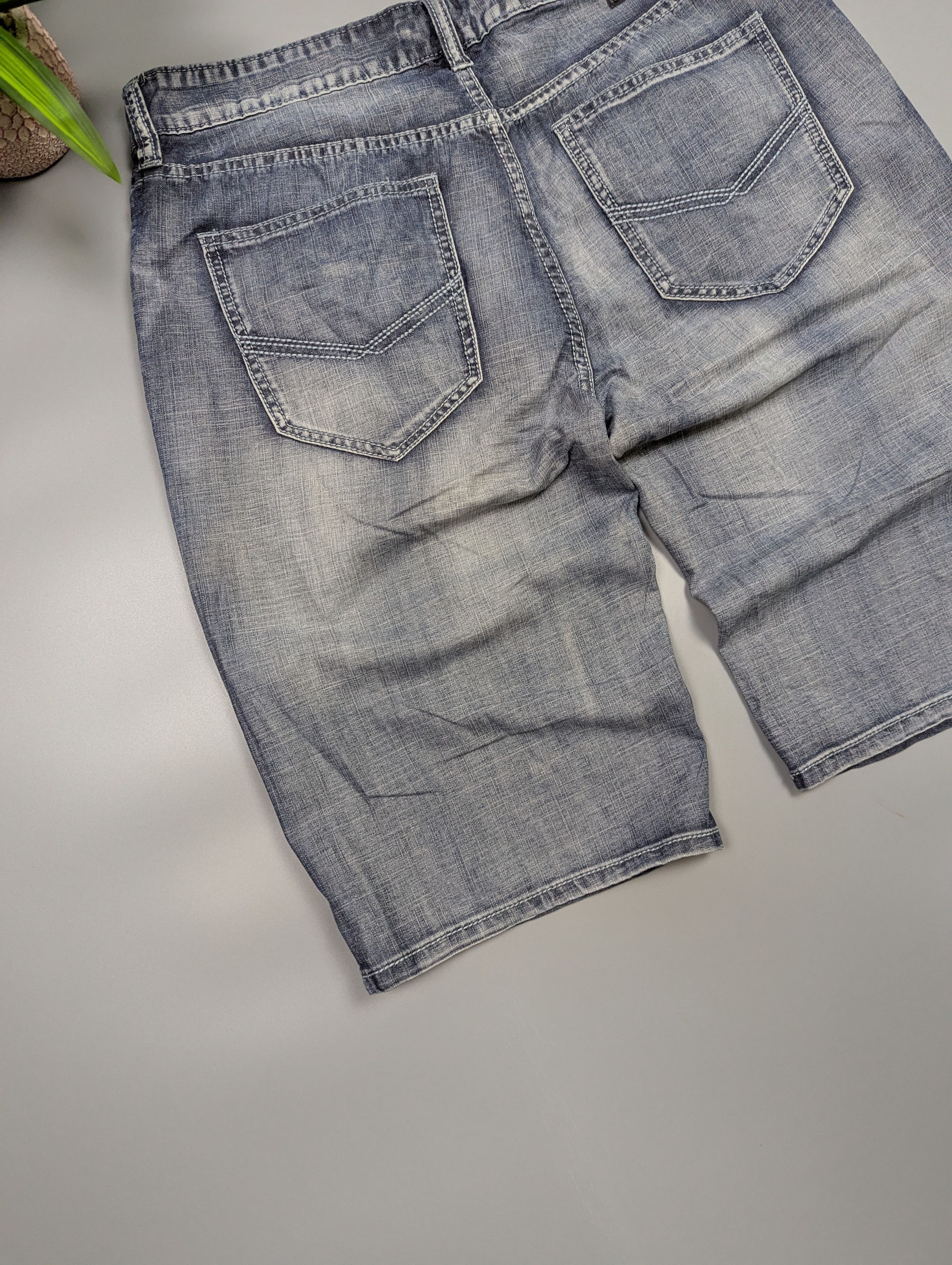Ecko Unltd. Ecko Unltd Men’s Jeans Shorts Relaxed Fit Baggy Denim Y2K Size US 34 / EU 50 - 10 Thumbnail