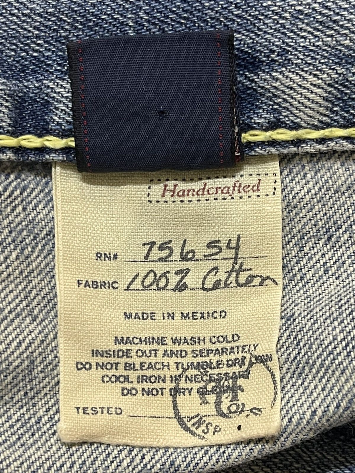 Abercrombie & Fitch Vintage Abercrombie & Fitch Blue Faded Wash Baggy Wide Leg Size US 32 / EU 48 - 12 Thumbnail