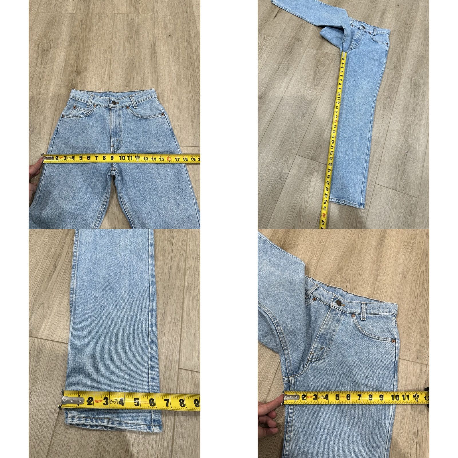 Levi's VINTAGE Levi's 705 Jeans USA 26x30 Orange Tab Denim Blue Size US 26 / EU 42 - 9 Thumbnail