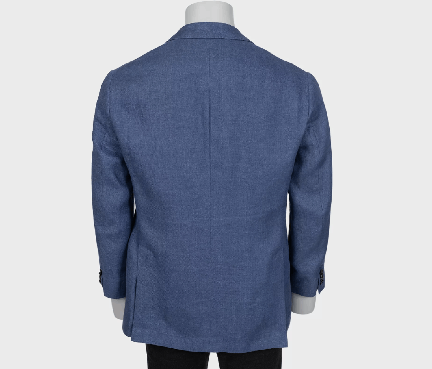Brunello Cucinelli Brunello Cucinelli Blue Linen Blazer Jacket IT54 Size 54R - 3 Thumbnail