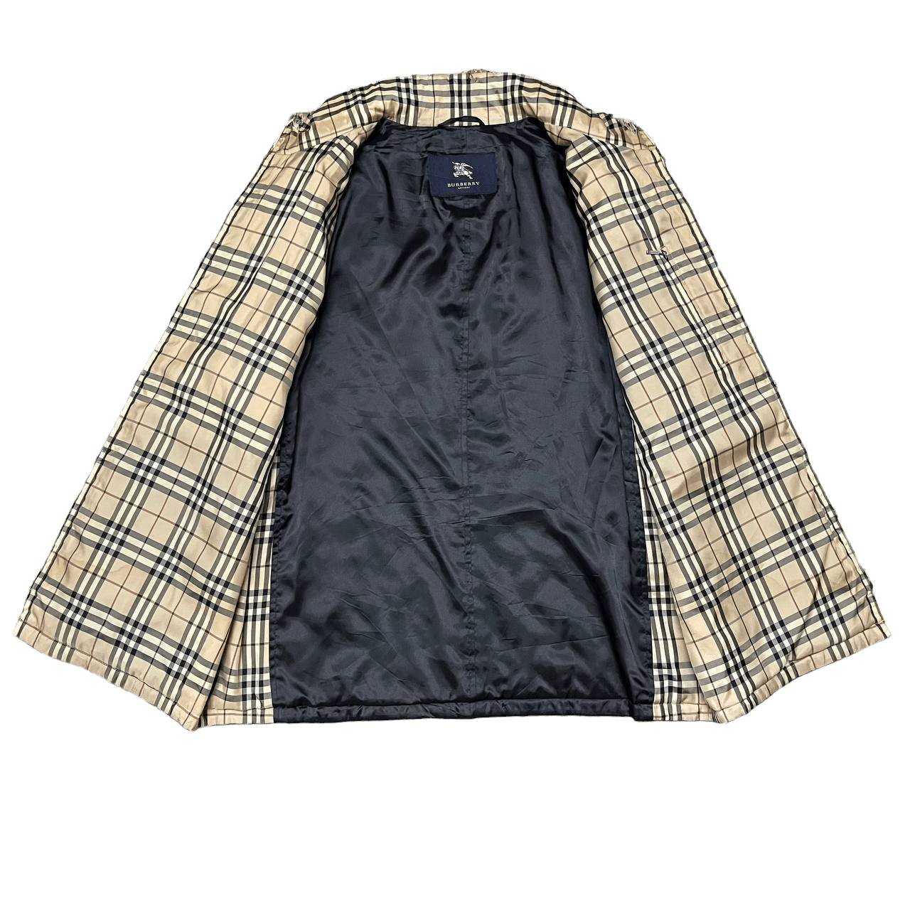 Burberry Vintage Burberry London Nova Check Quilted Jacket Distressed Size US L / EU 52-54 / 3 - 7 Thumbnail