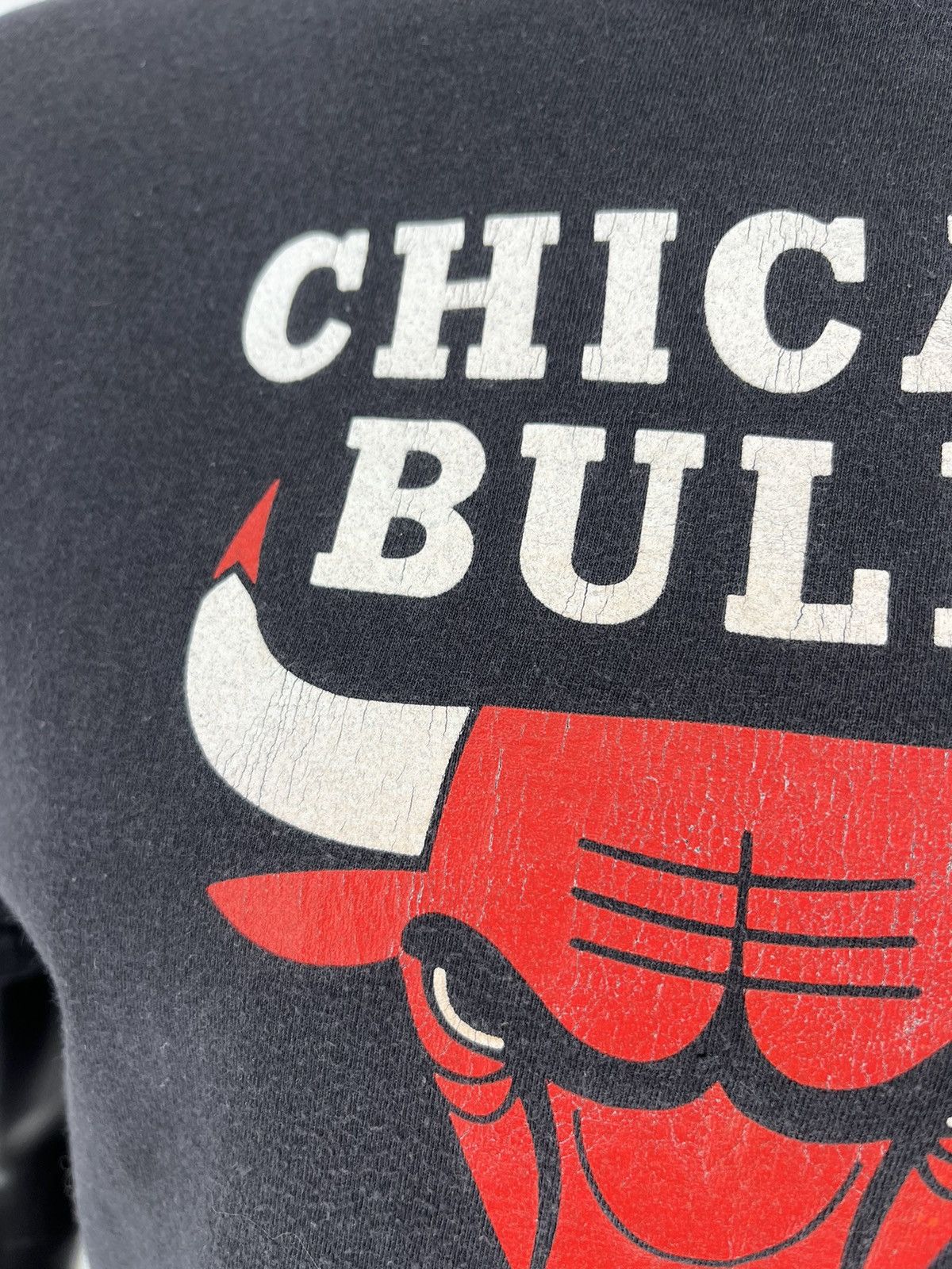 Adidas Adidas The Go To Tee Chicago Bulls T-Shirt Mens Medium Black Size US M / EU 48-50 / 2 - 6 Thumbnail