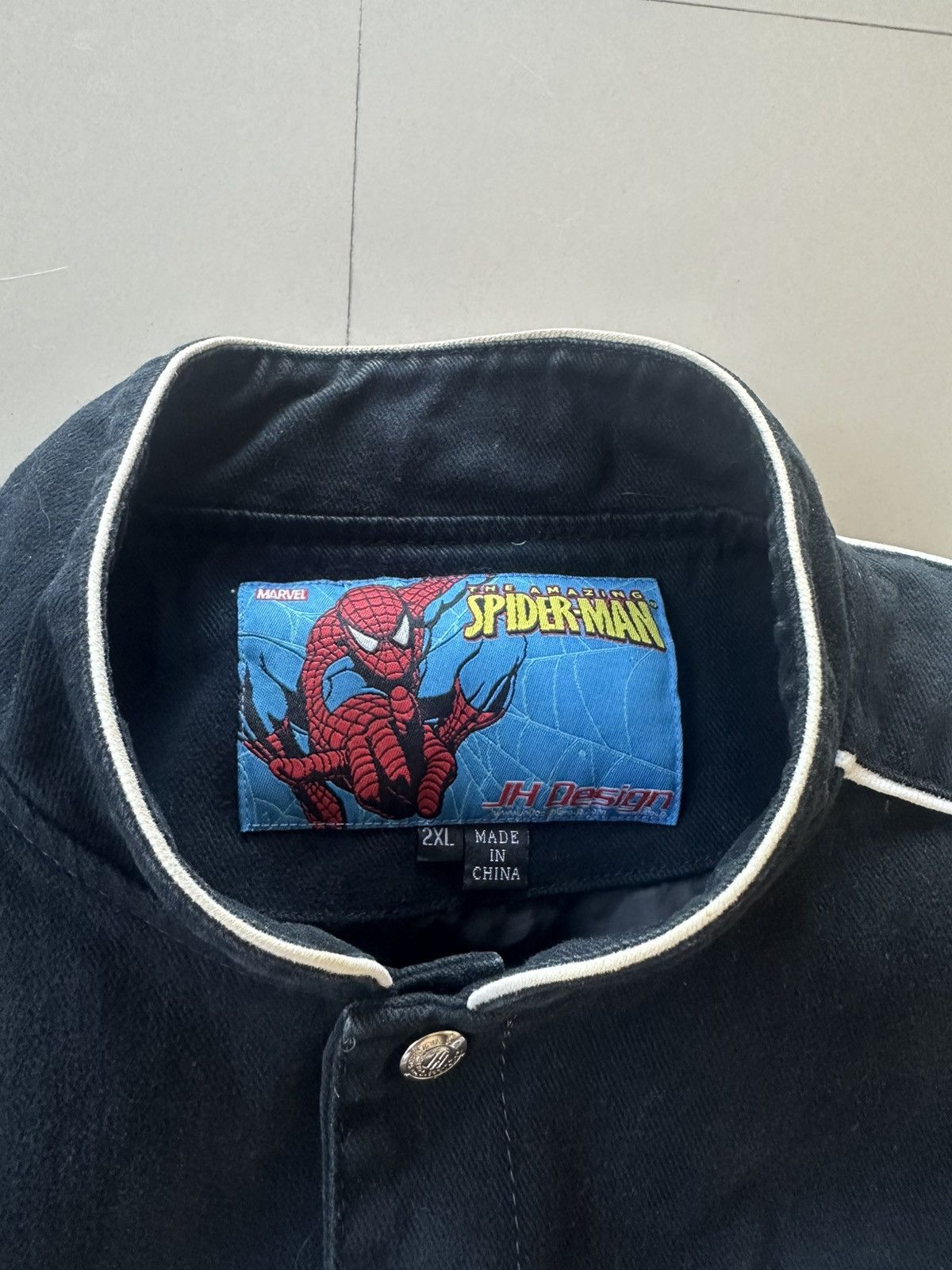 JH Design Vintage JH Design The Amazing Spider-Man Jacket Size 2XL Size US XL / EU 56 / 4 - 9 Thumbnail