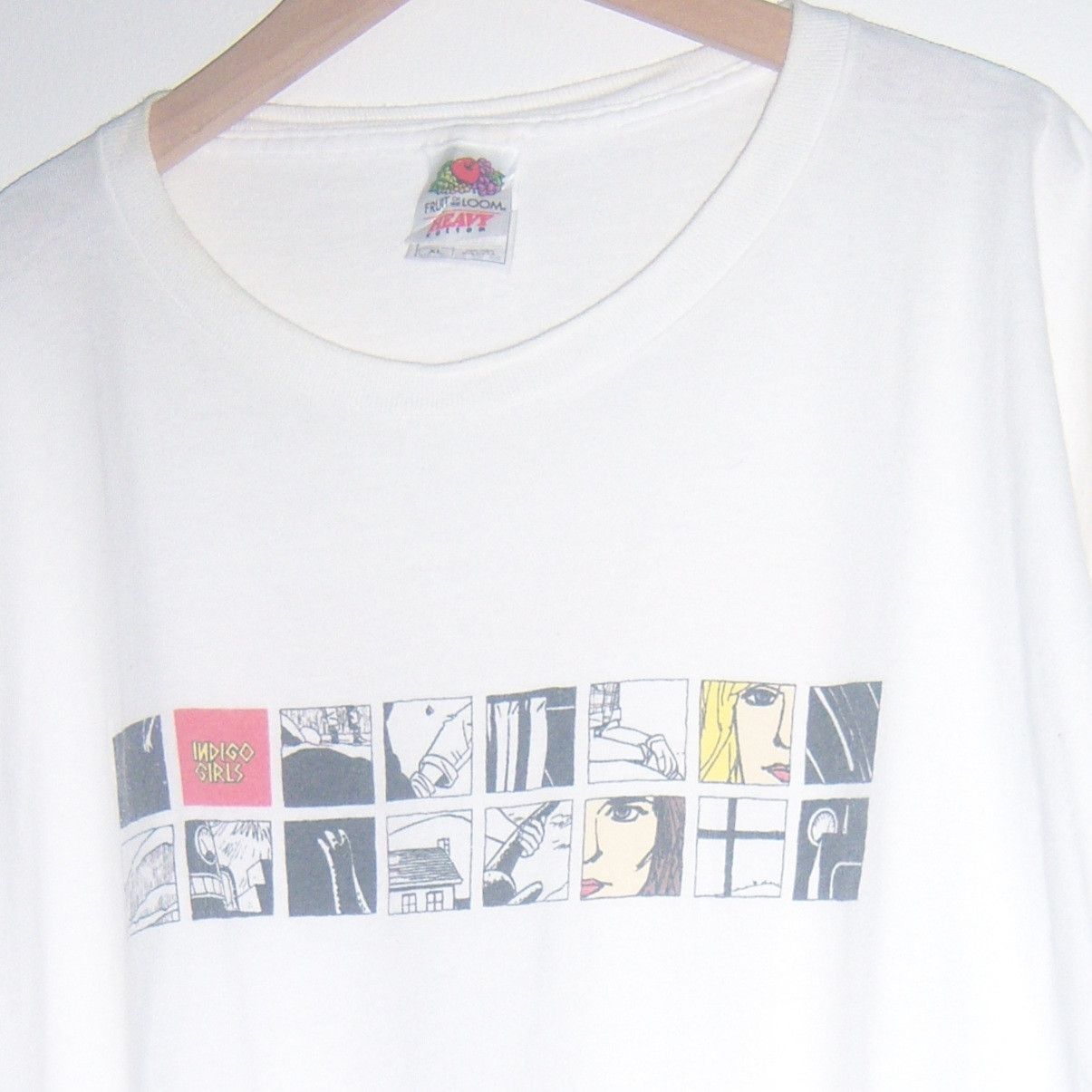 Band Tees × Fruit Of The Loom × Vintage 2004 Indigo Girls Vintage t shirt Size US XL / EU 56 / 4 - 5 Thumbnail