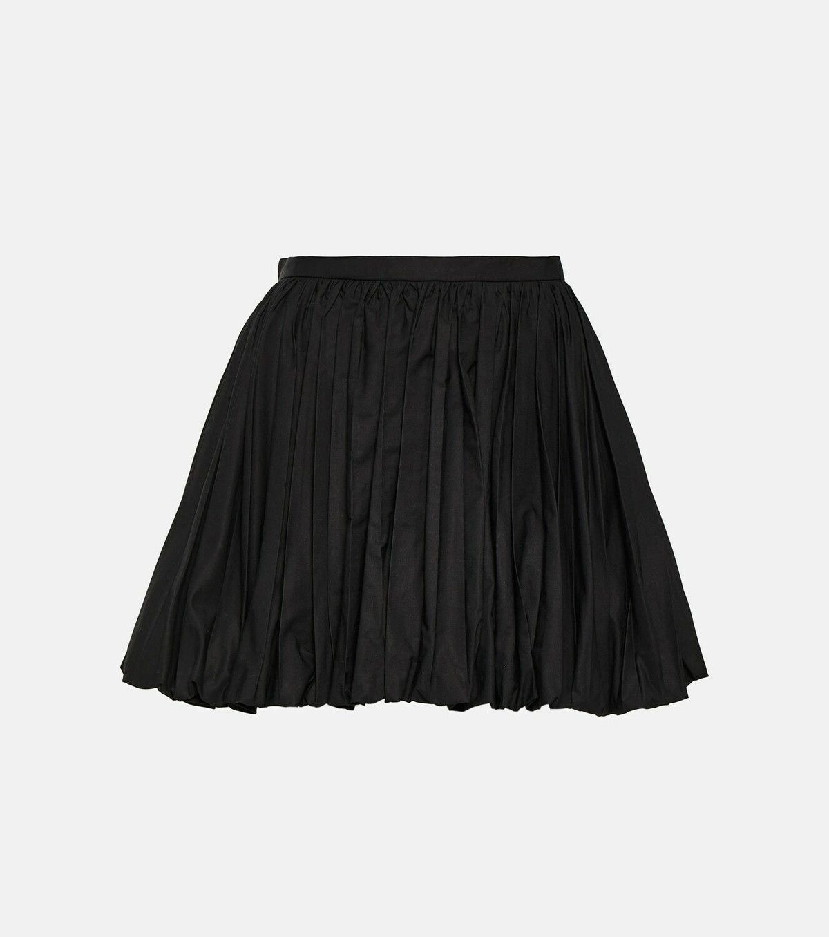 Jil Sander o1y1025 Mini Skirt in Black Size 27" / US 4 / IT 40 - 1 Thumbnail