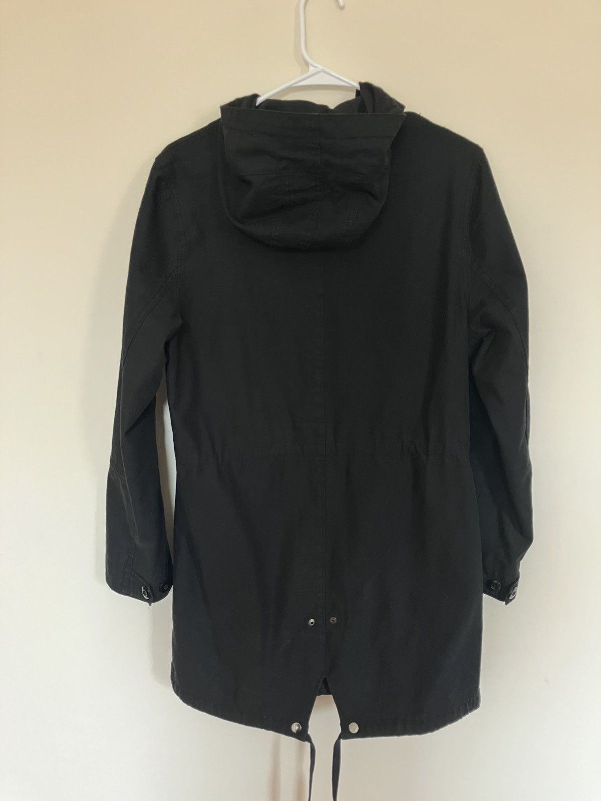 291295=Homme 291295=Homme Black Military Trench w Hood Size US M / EU 48-50 / 2 - 3 Thumbnail
