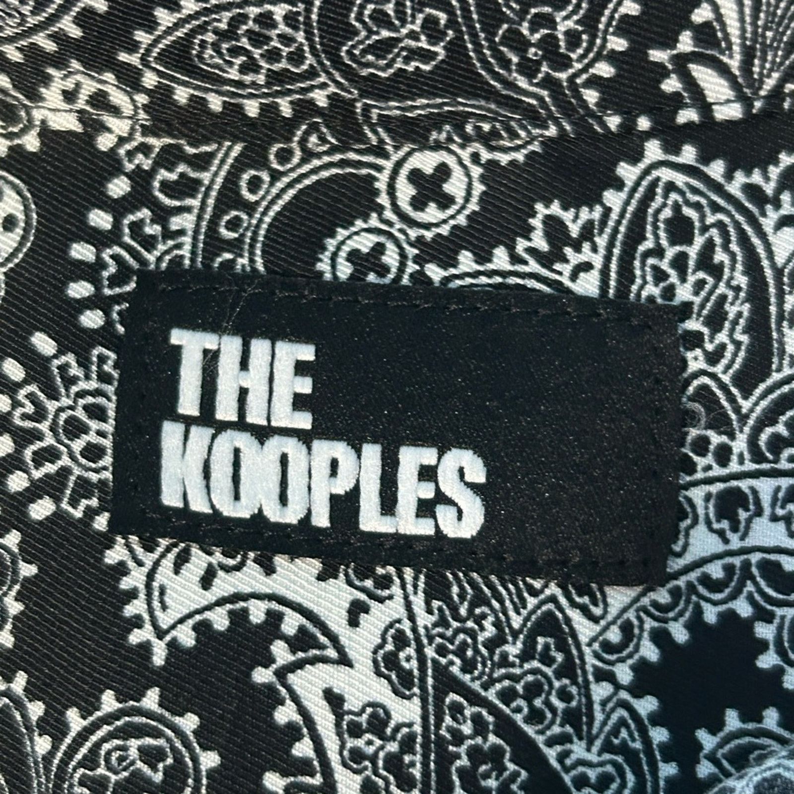 The Kooples The Kooples Paisley Print Button Shirt Black White NWT L Size L / US 10 / IT 46 - 3 Thumbnail