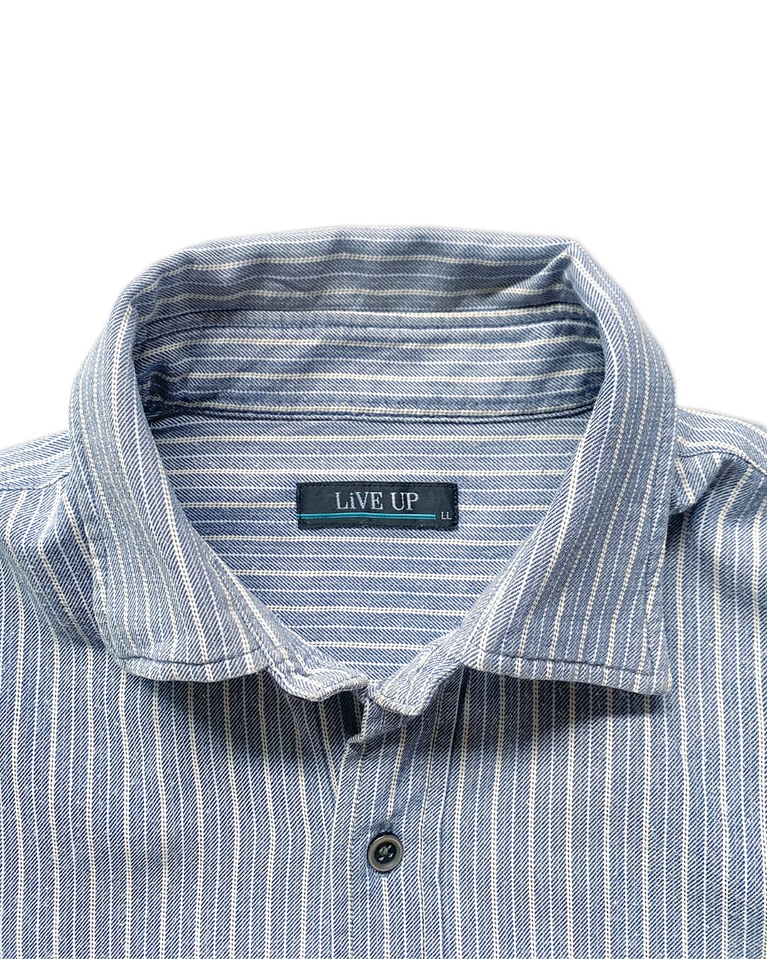 Other Boxy Shirt - Live Up blue white square pattern Size US L / EU 52-54 / 3 - 5 Thumbnail