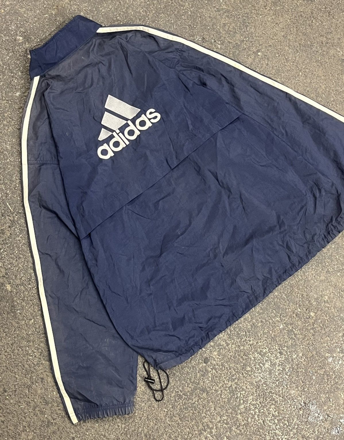 Adidas × Vintage Adidas vintage lightweight track jacket drill hype faded Size US XL / EU 56 / 4 - 1 Thumbnail