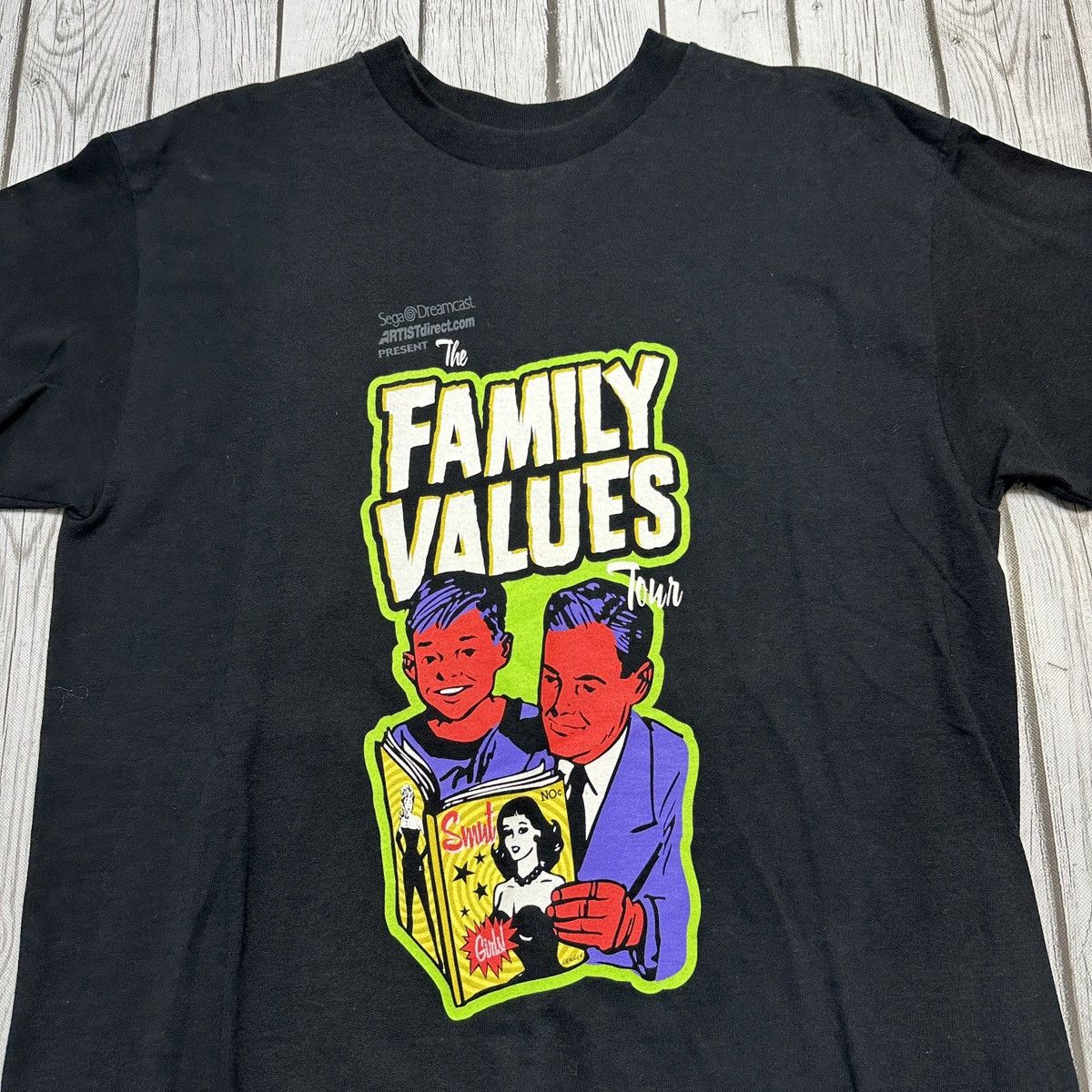Band Tees Vintage Family Values tee Size US L / EU 52-54 / 3 - 3 Thumbnail