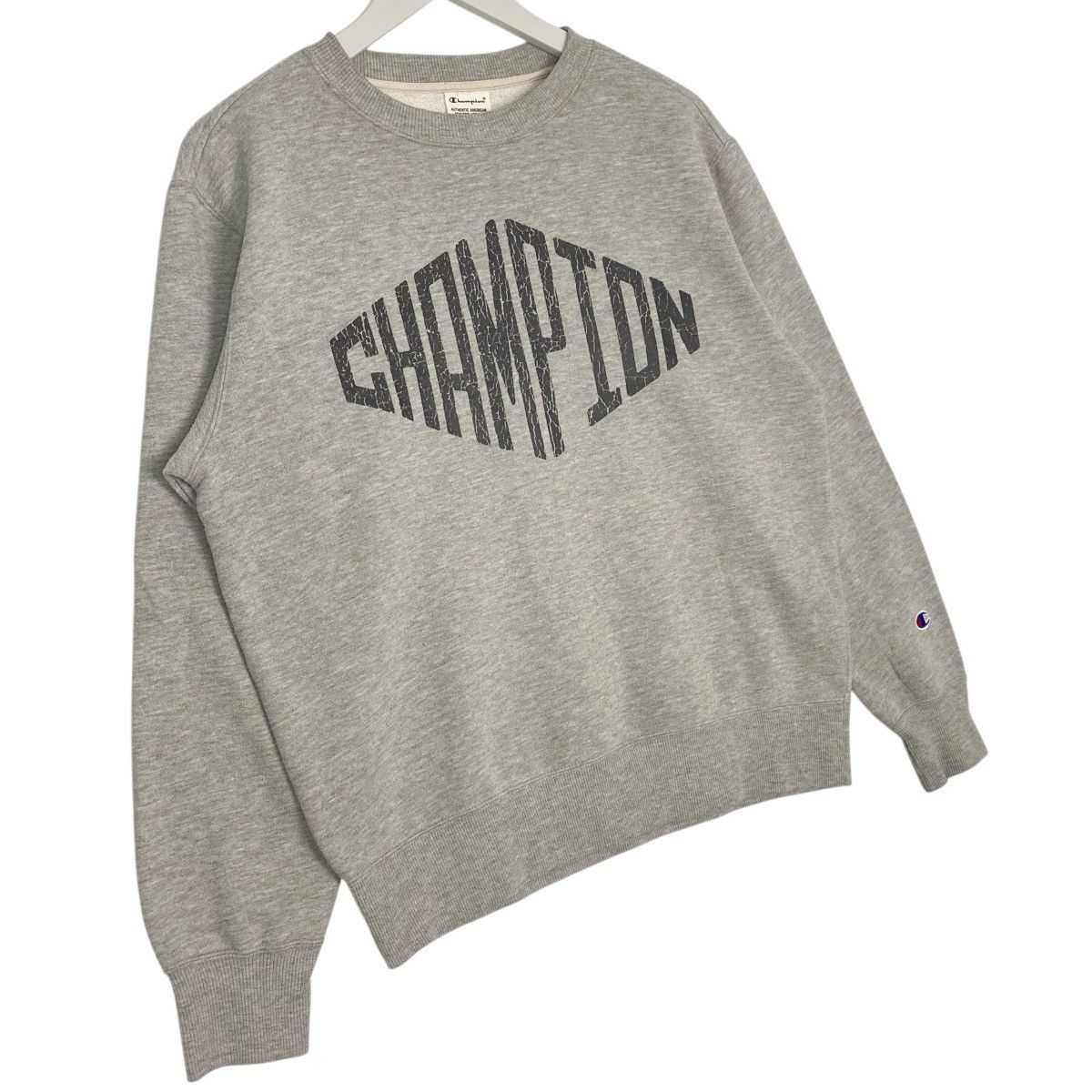 Other Vintage Champion authentic Crewneck Sweatshirt Grey Size M Size US M / EU 48-50 / 2 - 3 Thumbnail