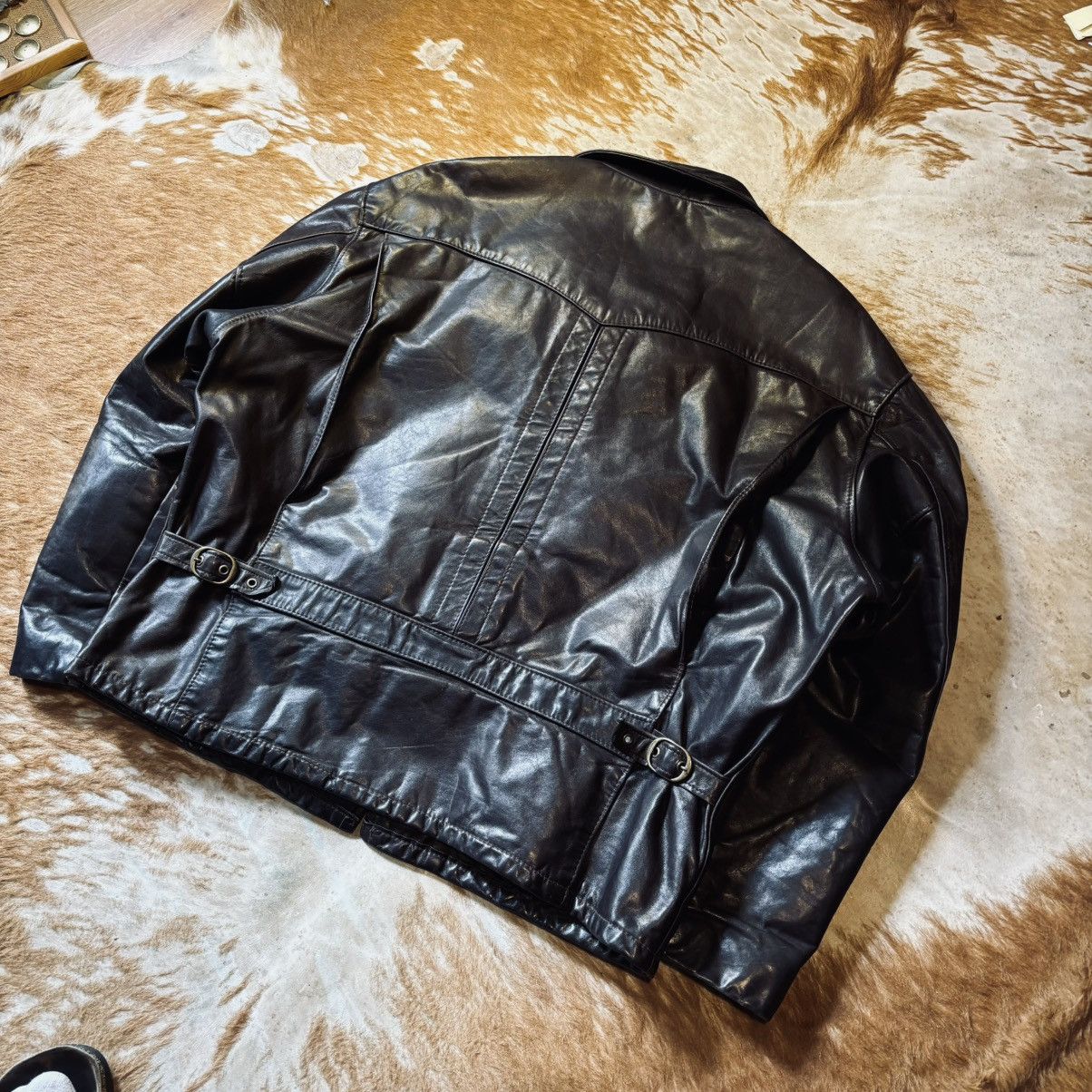 Schott Schott Made In Usa Leather Jacket Size 48 Fit L Size US L / EU 52-54 / 3 - 5 Thumbnail