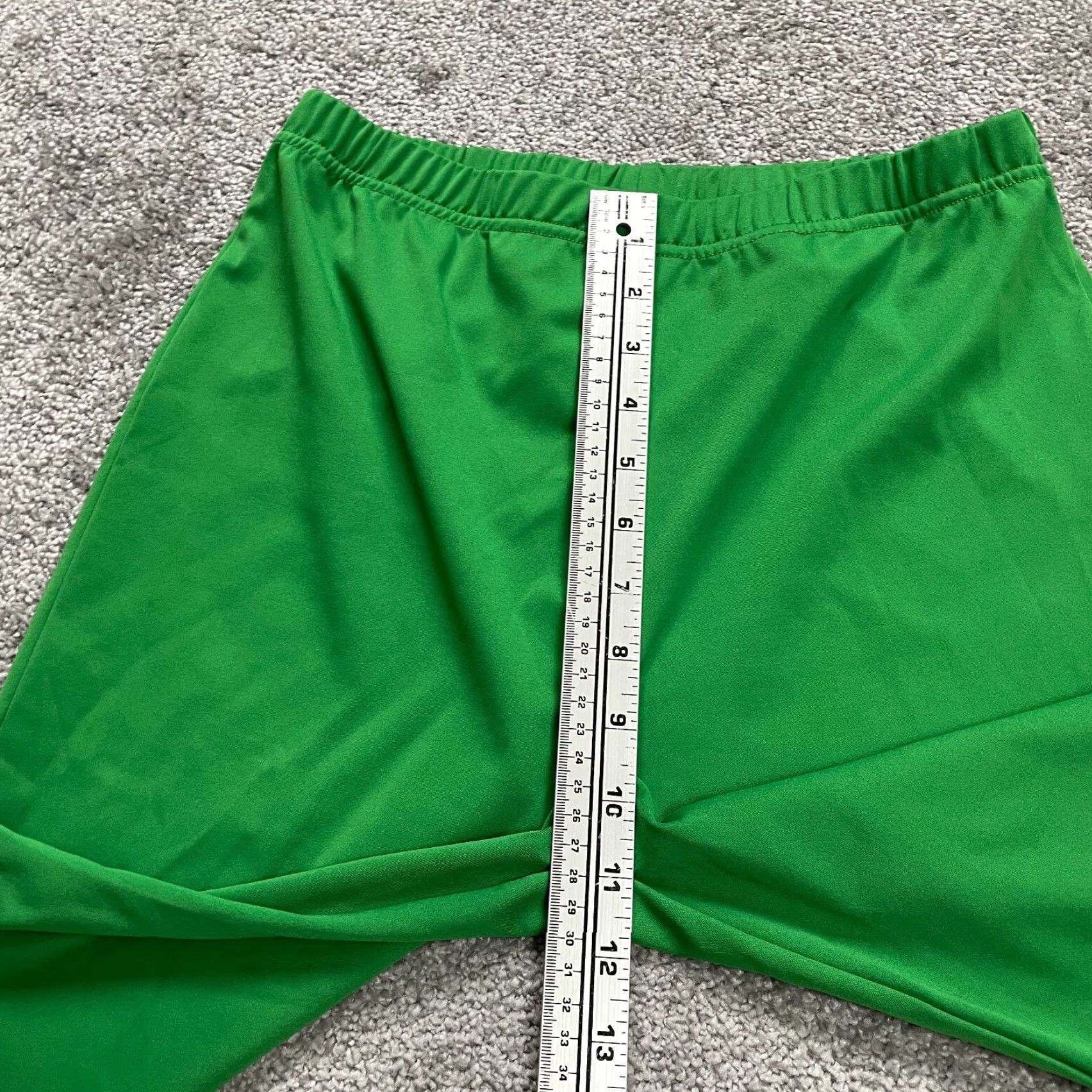 Vintage Unbranded Compression Active Shorts Womens M Green Yoga Gym Running 26x9.5 Size 32" / US 10 / IT 46 - 6 Thumbnail