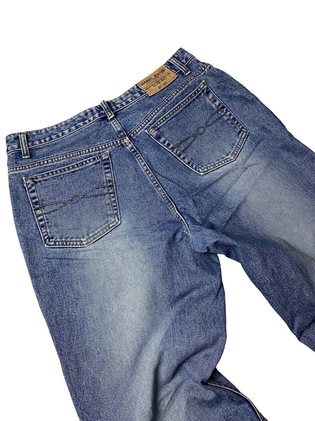 If Six Was Nine 2000's Japanese Flared Seawash Jeans Size US 32 / EU 48 - 11 Thumbnail