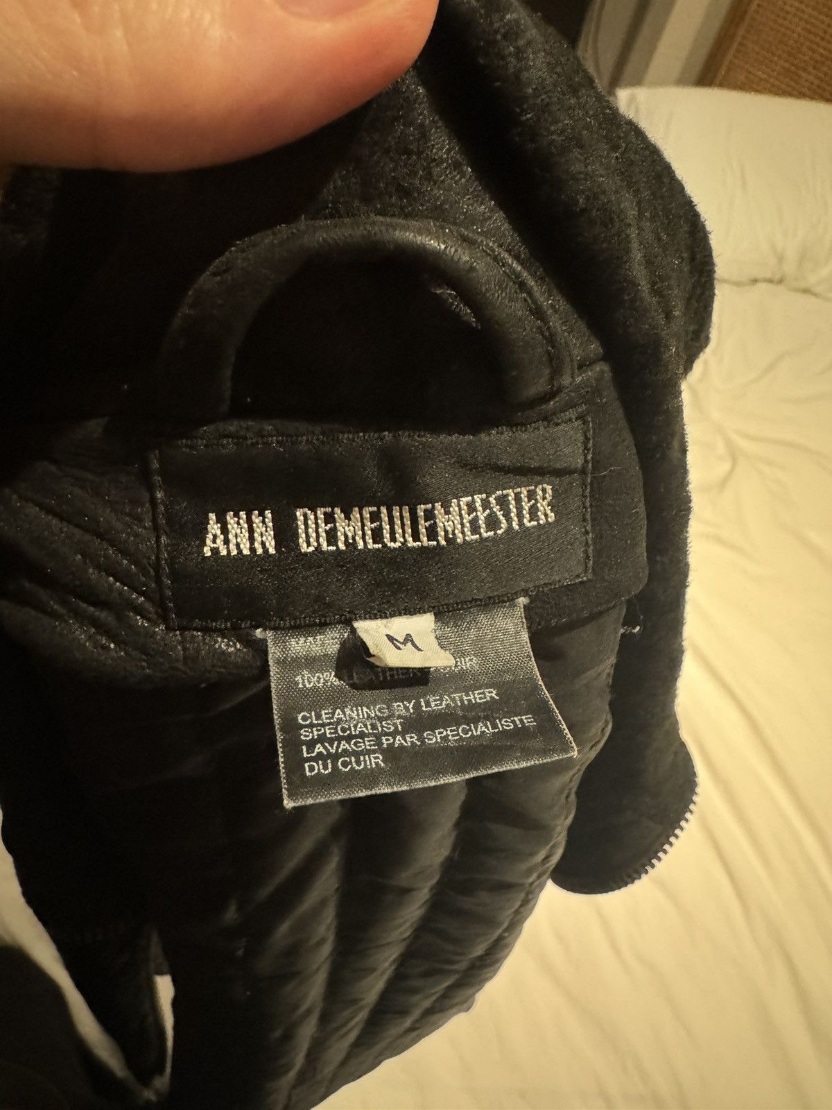 Ann Demeulemeester FW02 Ponyhair jacket (Ann era) | Grailed