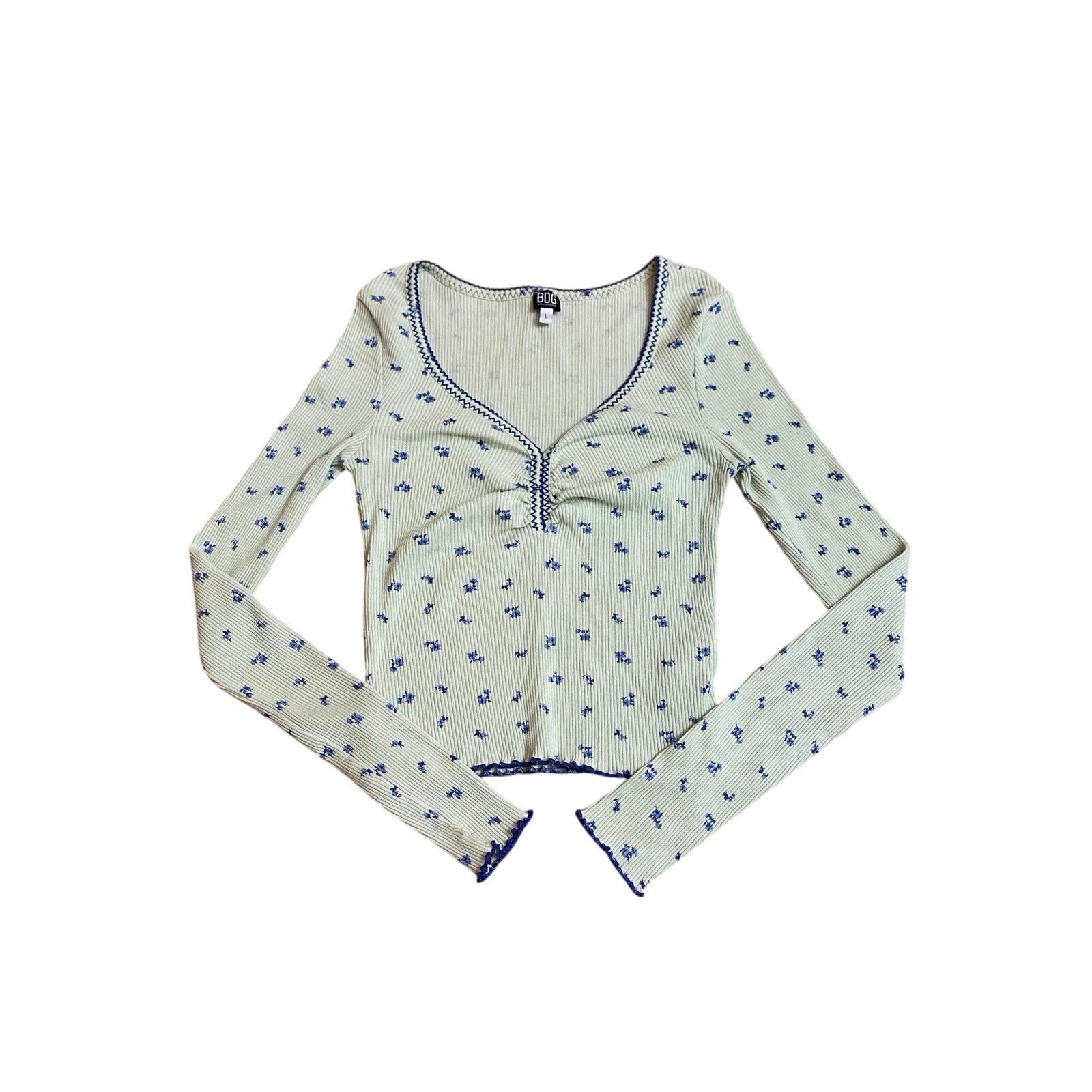 Bdg UO Patterned print longsleeve Size L / US 10 / IT 46 - 1 Thumbnail