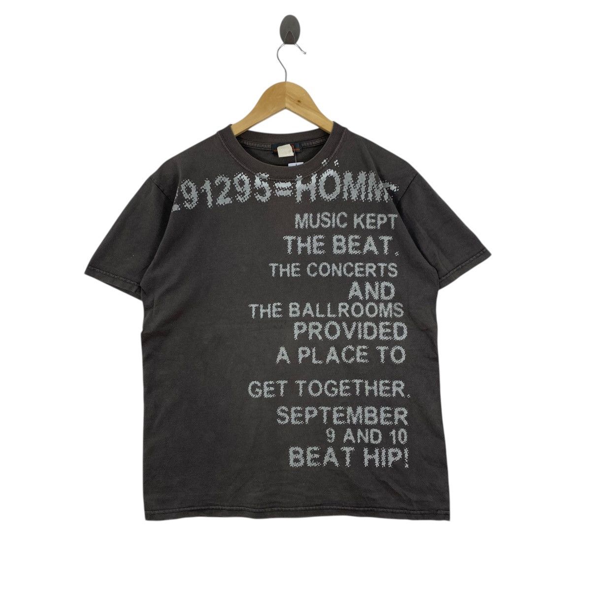 291295=Homme Vtg Pazzo Japanese Streetwear Graphic Tee Grey M 90s Cyber Size US M / EU 48-50 / 2 - 1 Thumbnail
