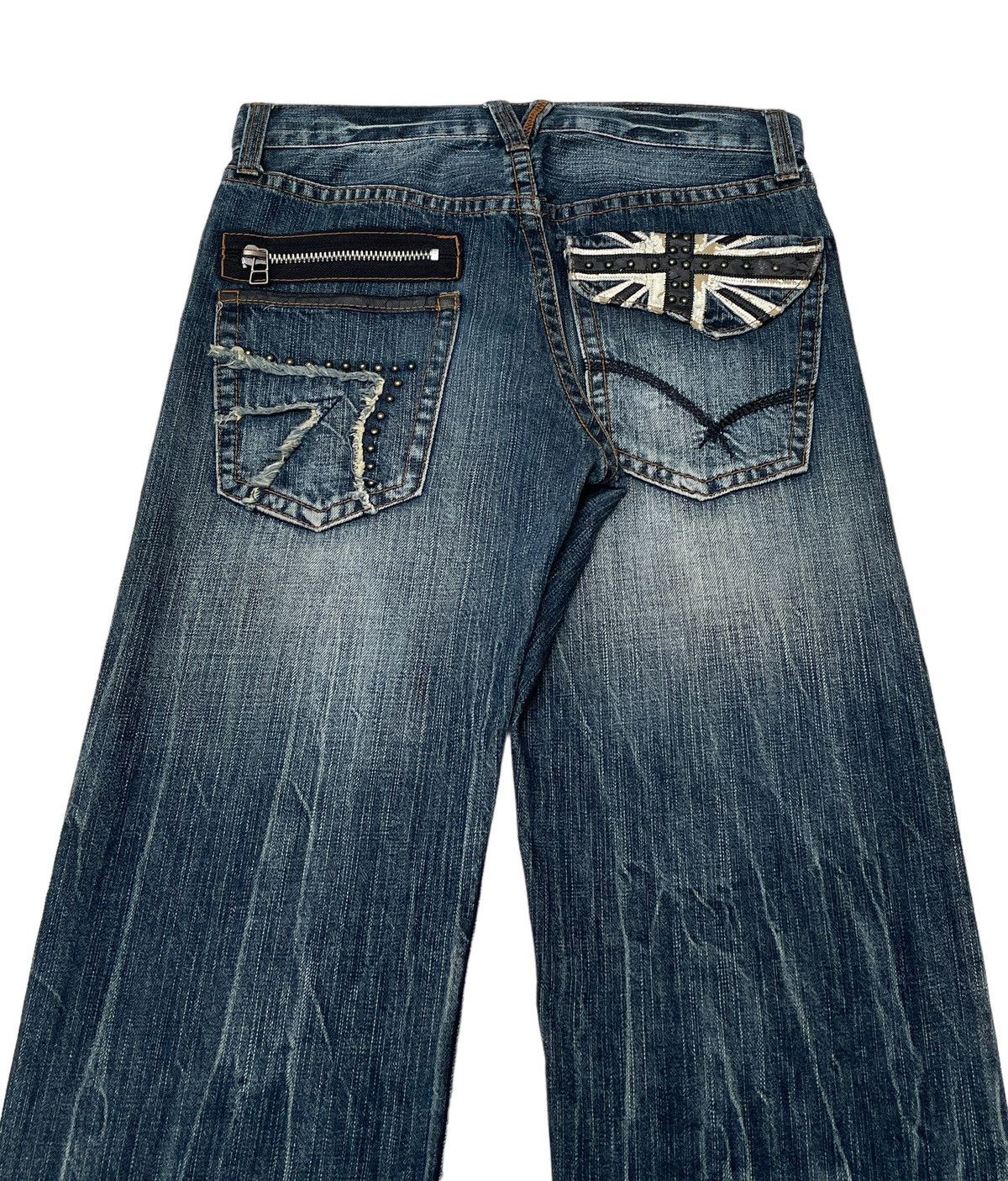 Japanese Brand × Vintage Vintage Japanese Brand Oririn Flared Jeans 2000s Size US 30 / EU 46 - 4 Thumbnail