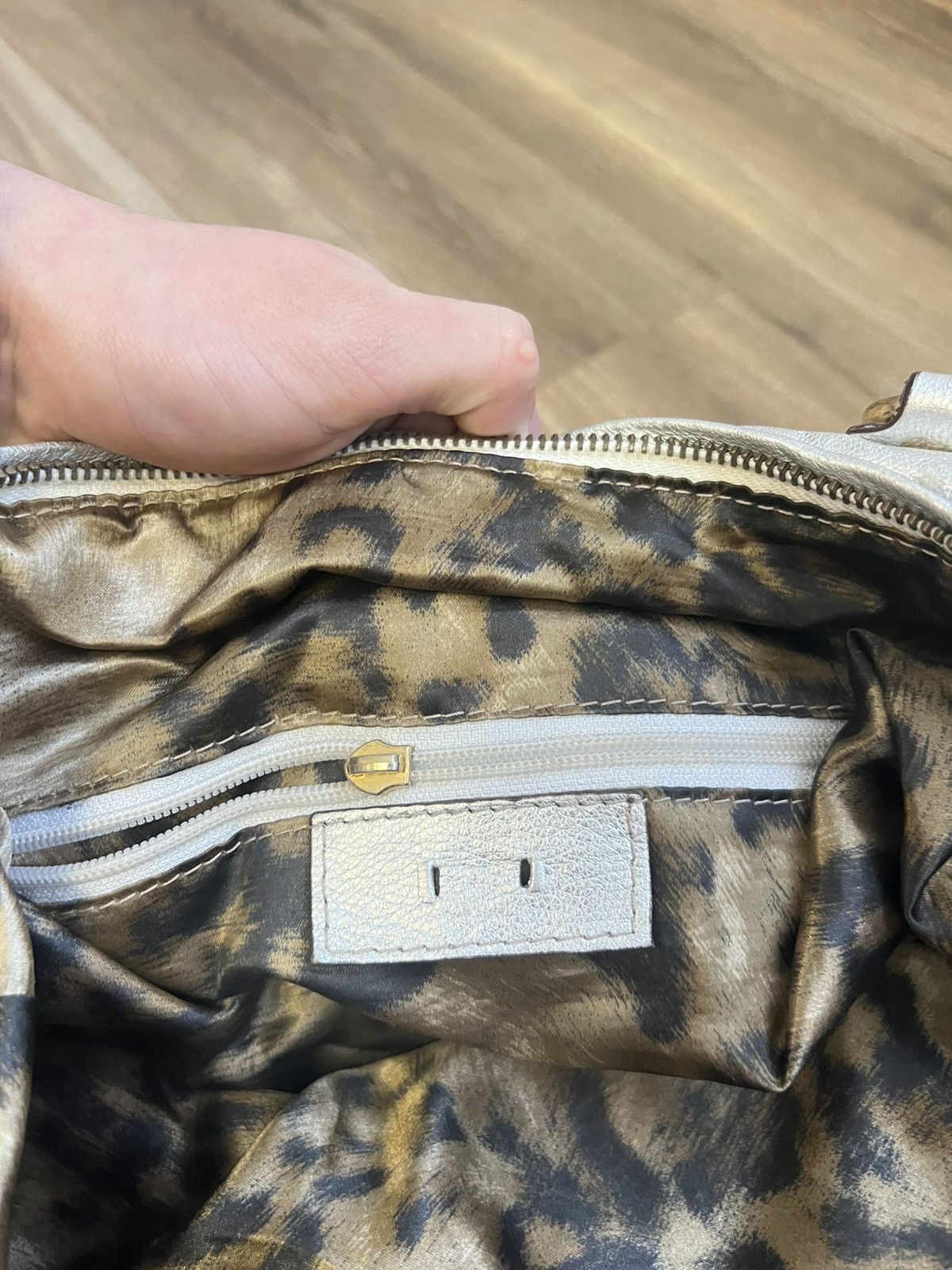Dolce & Gabbana DOLCE & GABBANA Silver Leather Satchel Bag Size ONE SIZE - 17 Thumbnail