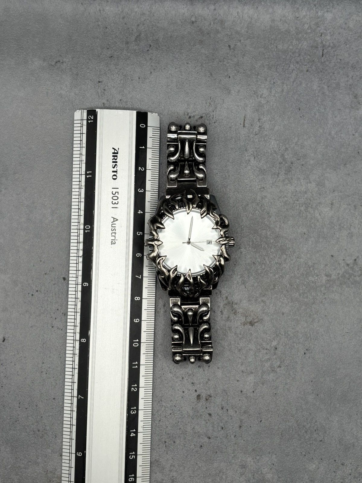Other Wristwatch Silver Black Vintage Gothic Size ONE SIZE - 11 Thumbnail