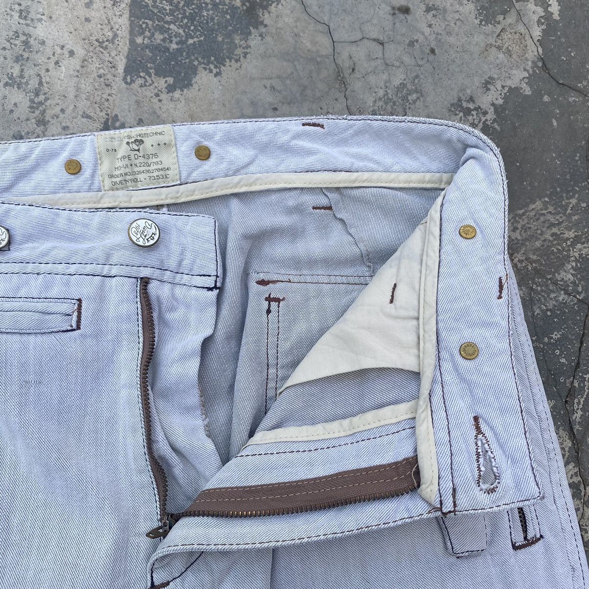 Diesel DIESEL White Slim Jeans Size US 31 - 6 Thumbnail